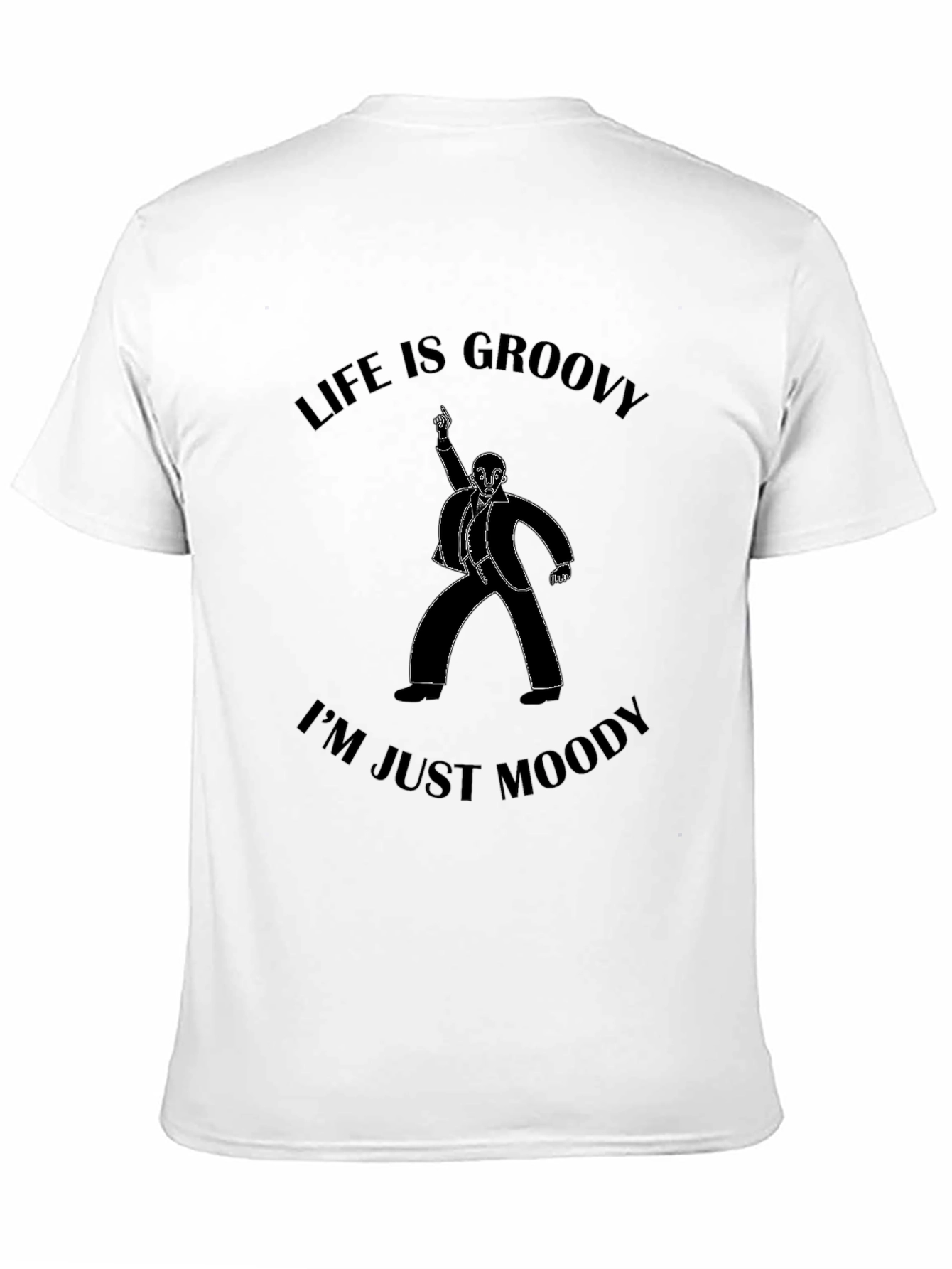 Groovy Life Mens T-Shirt - Black
