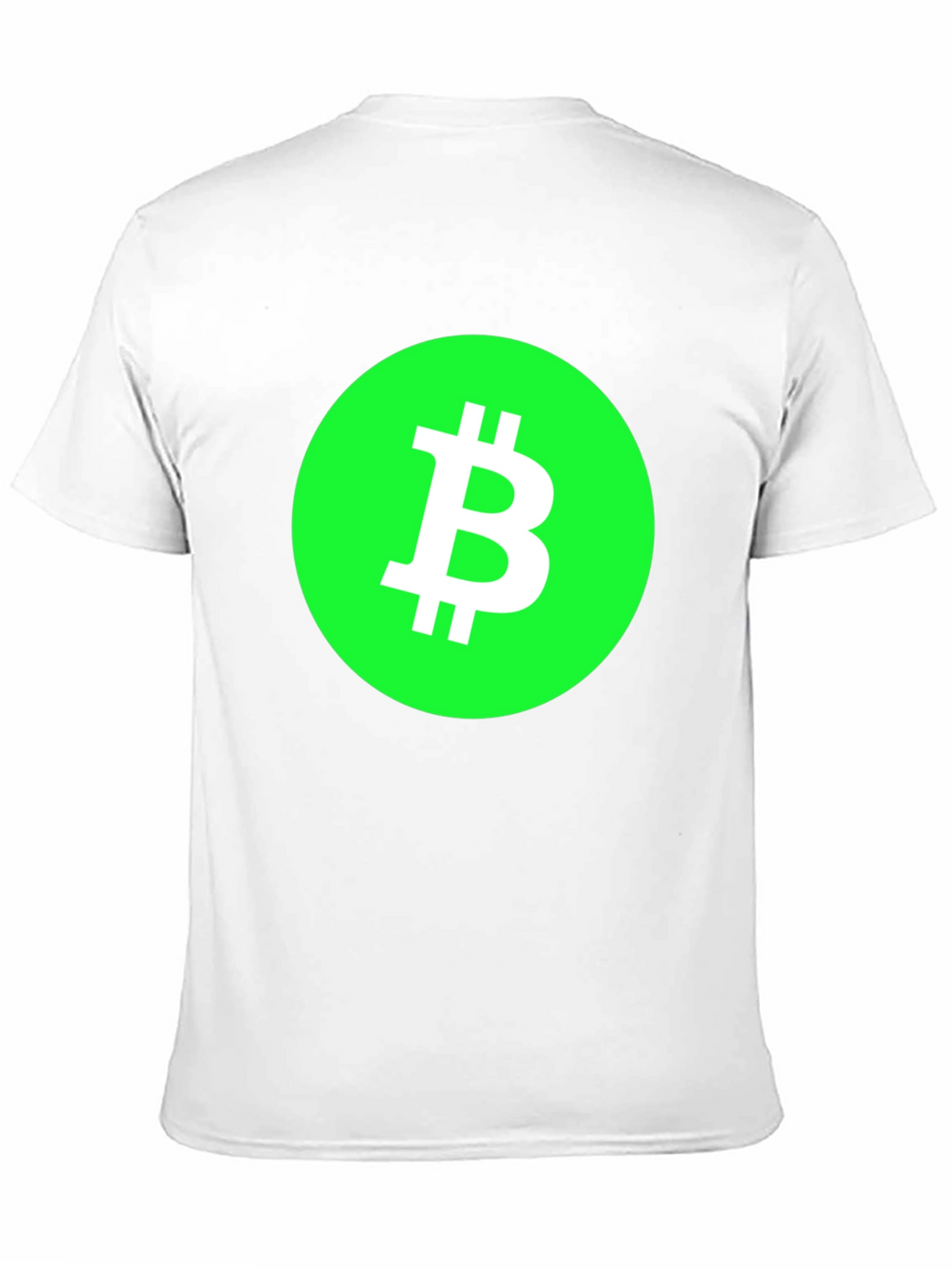 Bitcoin Cash Style T-Shirt - Green Circle