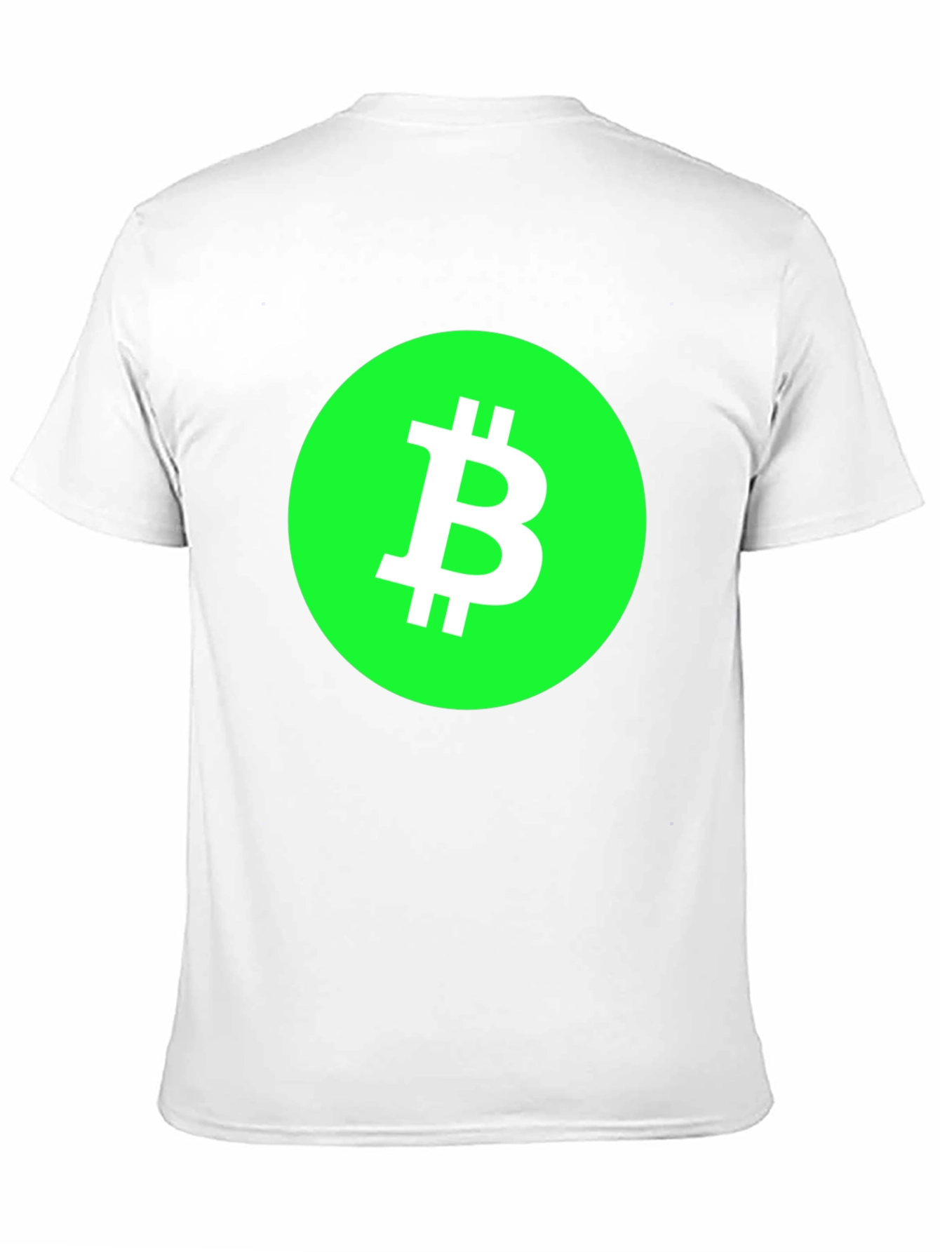 Bitcoin Cash Style T-Shirt - Green Circle