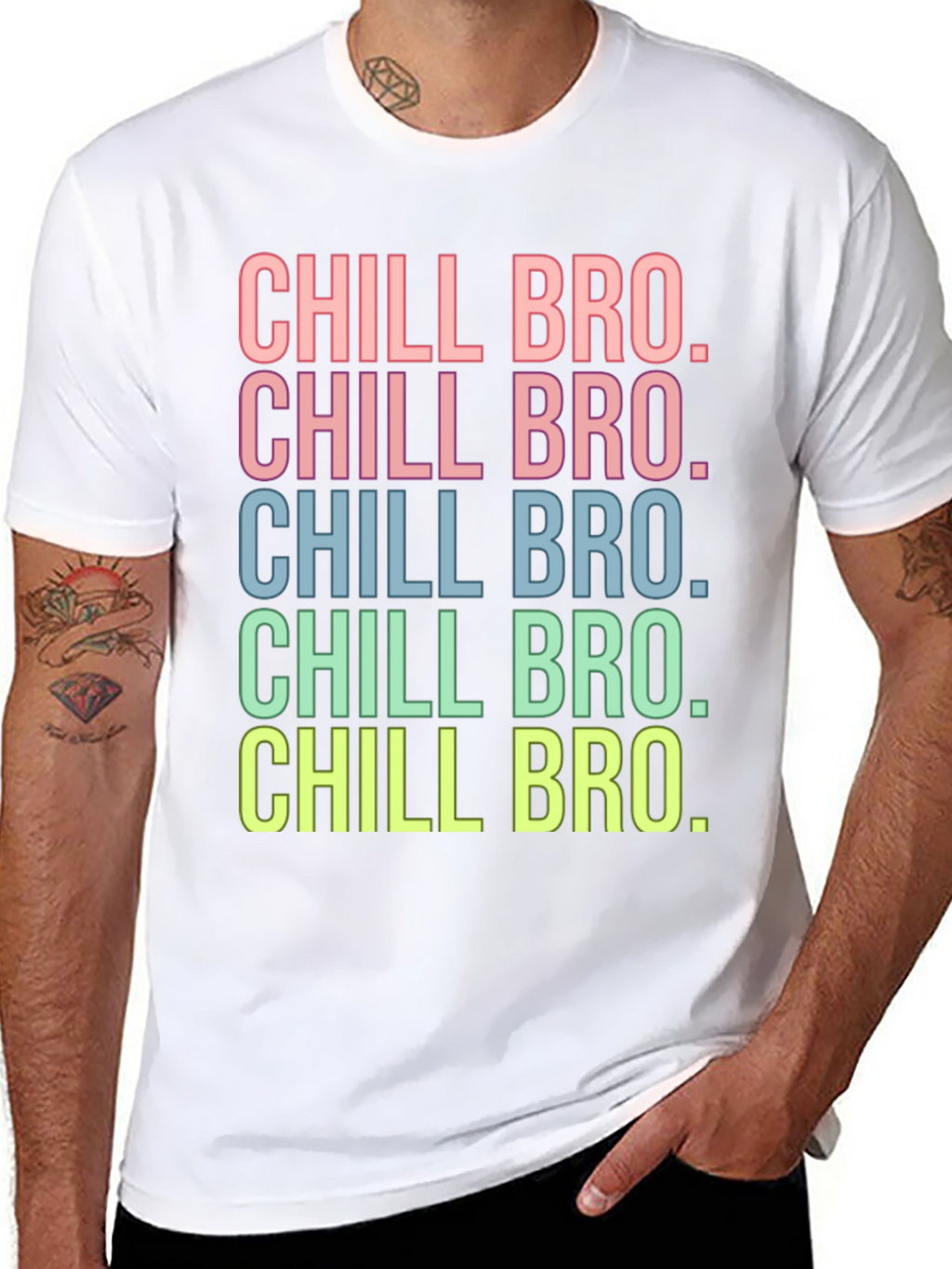 Chill Bro T-Shirt - Fun Graphic Tee
