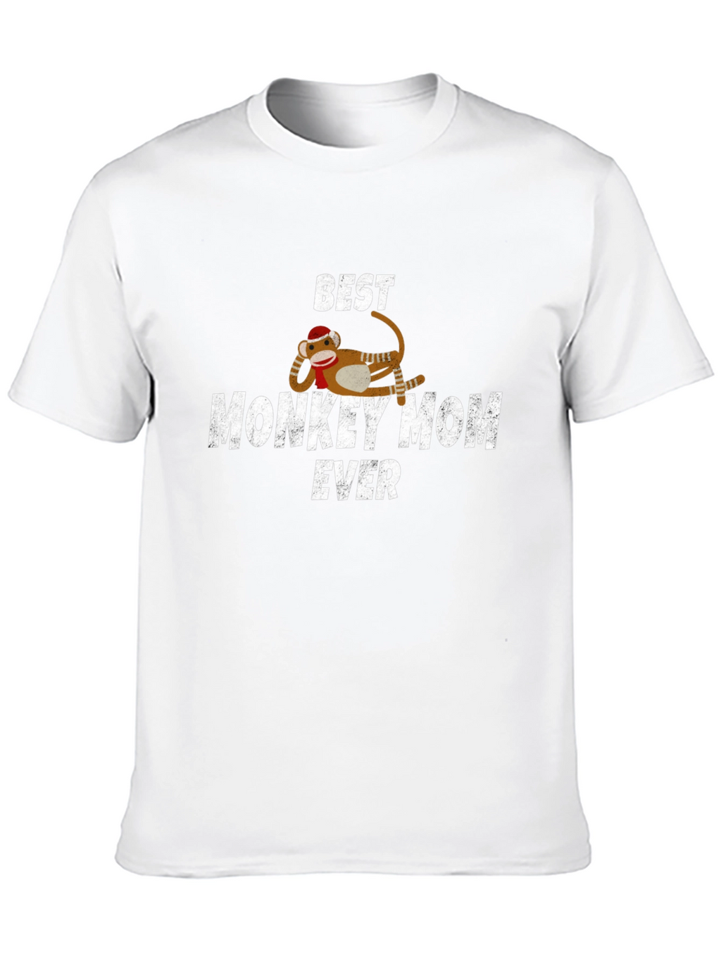 Best Monkey Mom Ever T-Shirt - Novelty Graphic Tee