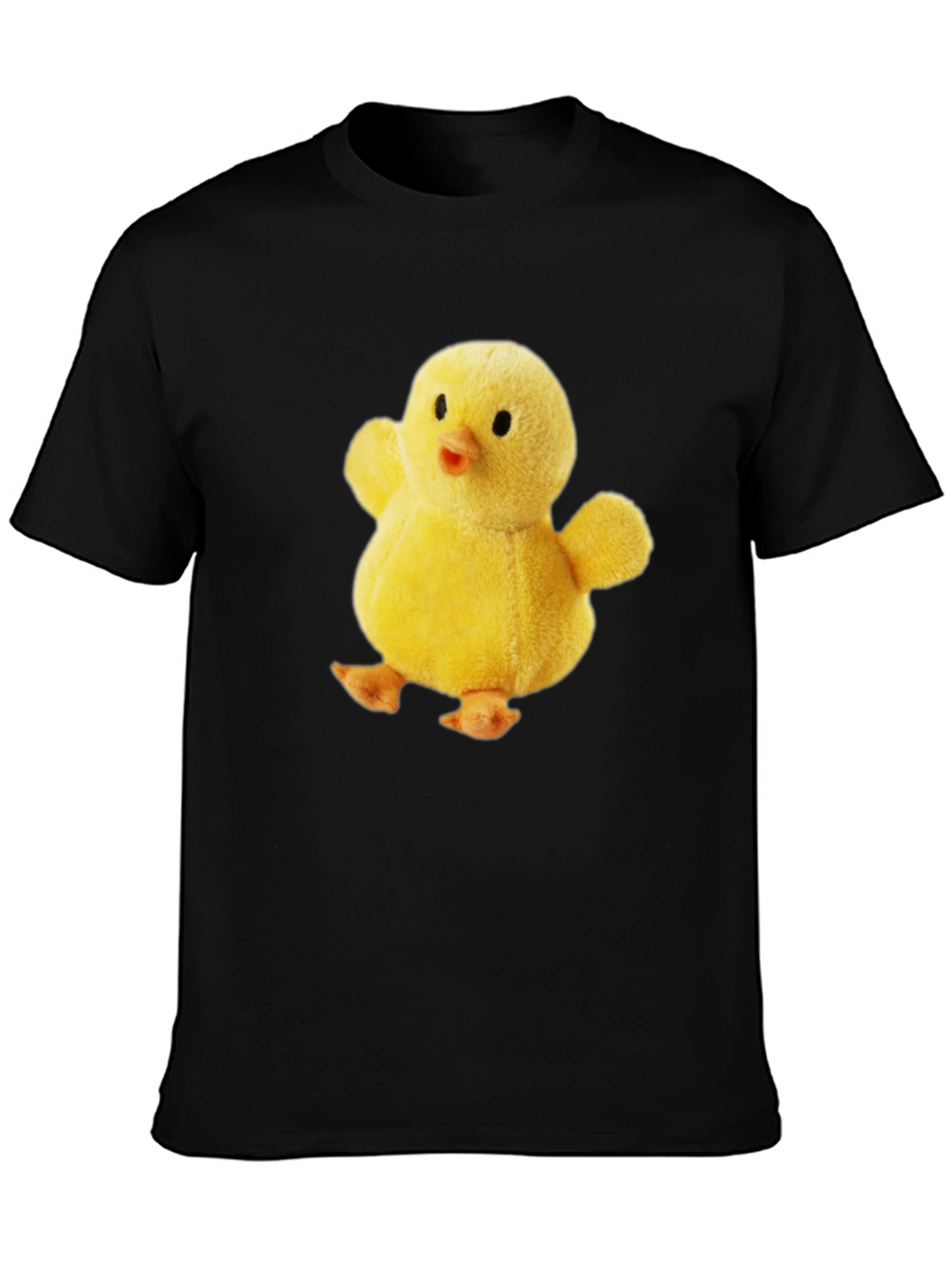 Cute Chick Plush Graphic T-Shirt