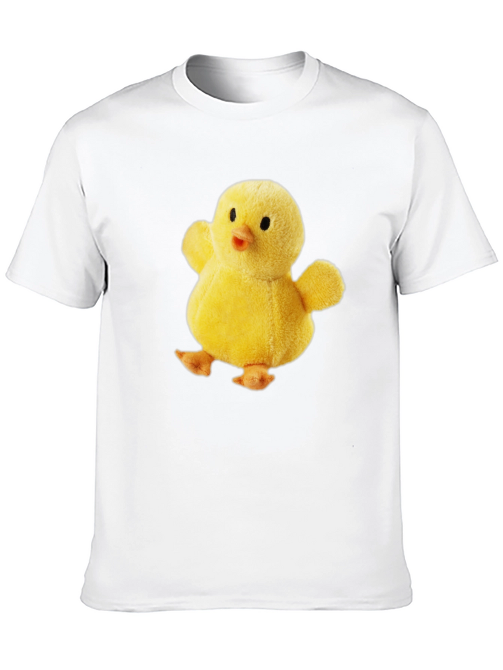 Cute Chick Plush Graphic T-Shirt
