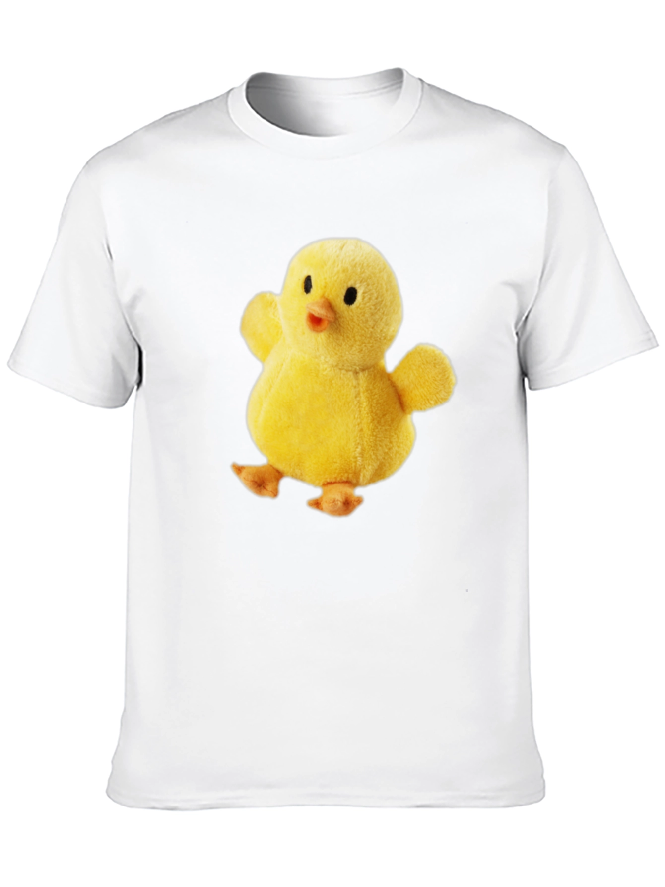 Cute Chick Plush Graphic T-Shirt