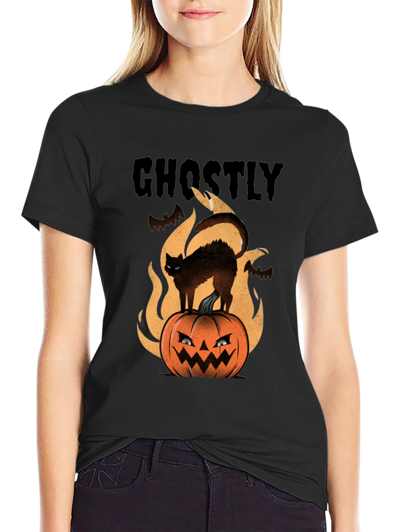 Ghostly Halloween T-Shirt