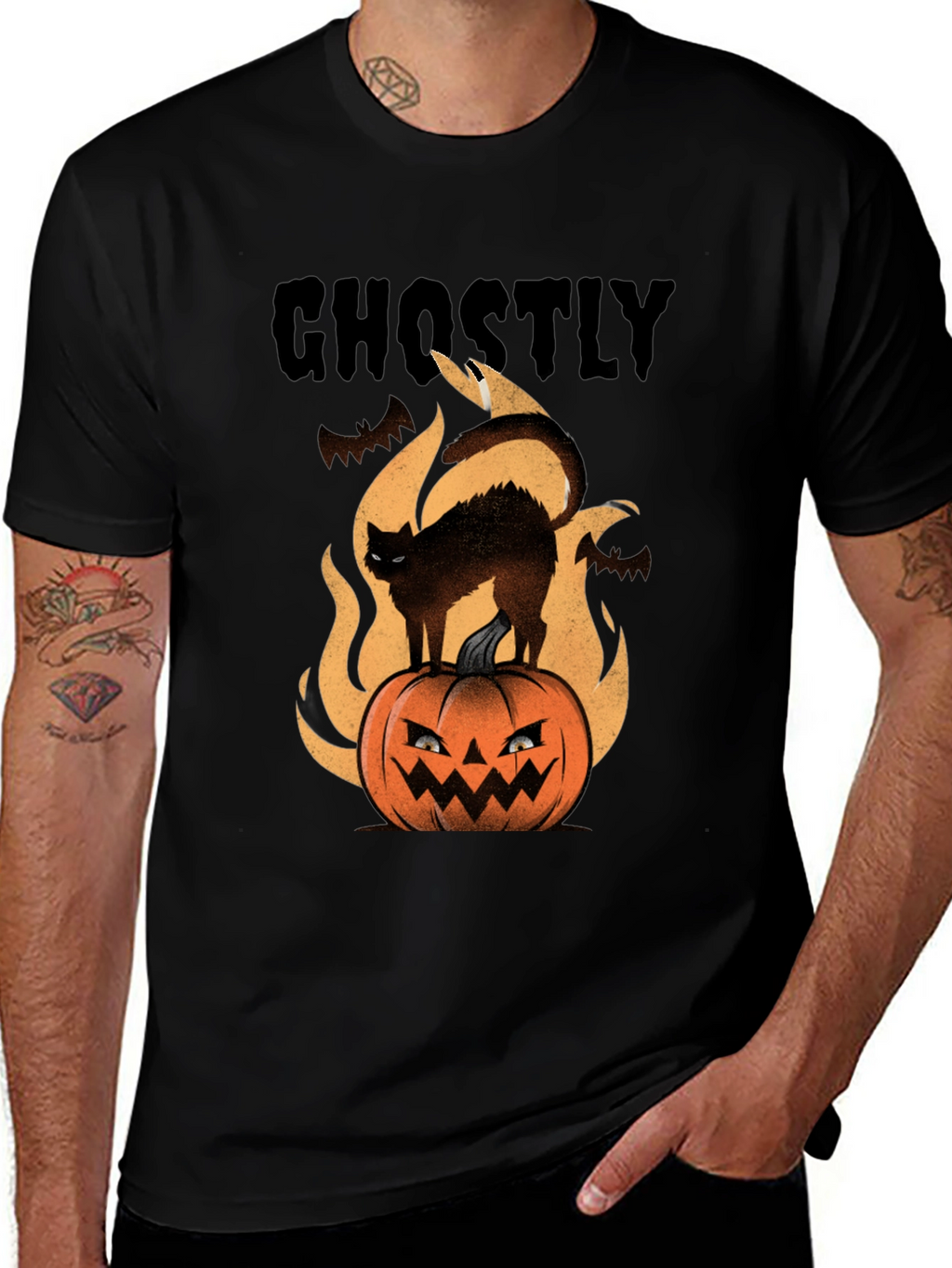 Ghostly Halloween T-Shirt