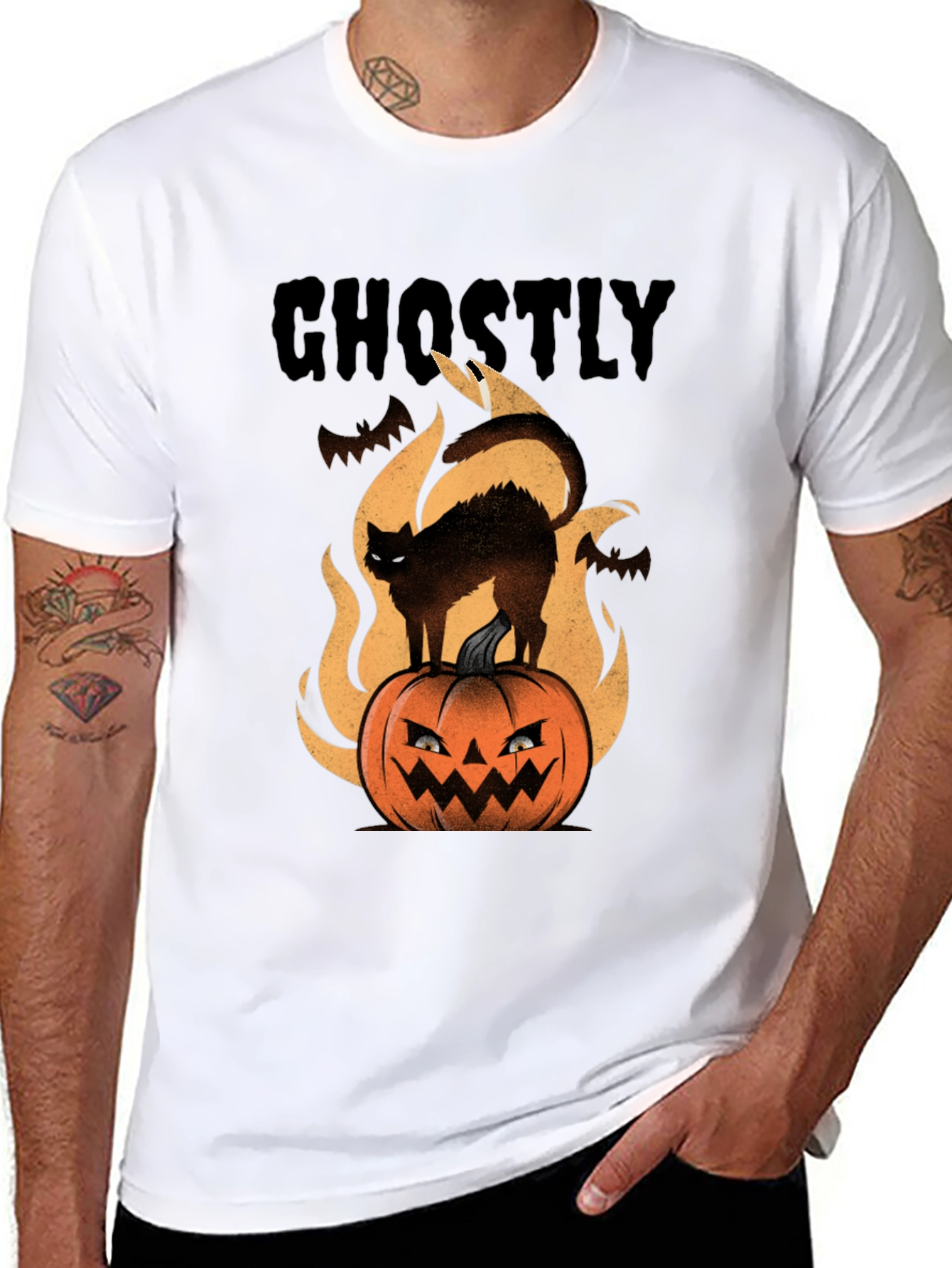 Ghostly Halloween T-Shirt