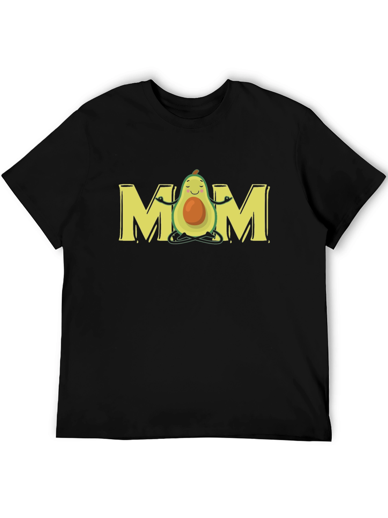 Avocado Mom Graphic Tee - Yoga Lover T-Shirt