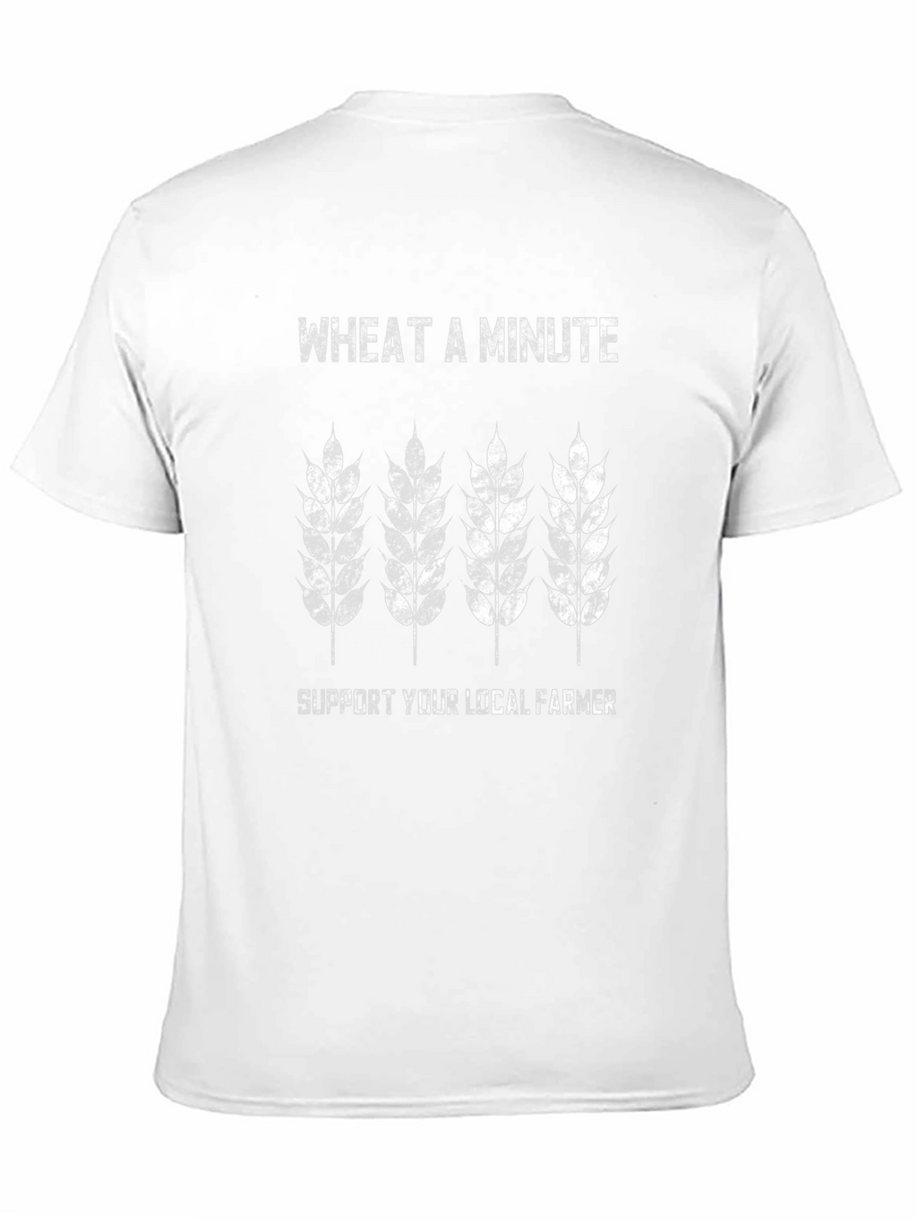 Wheat a Minute Black T-Shirt