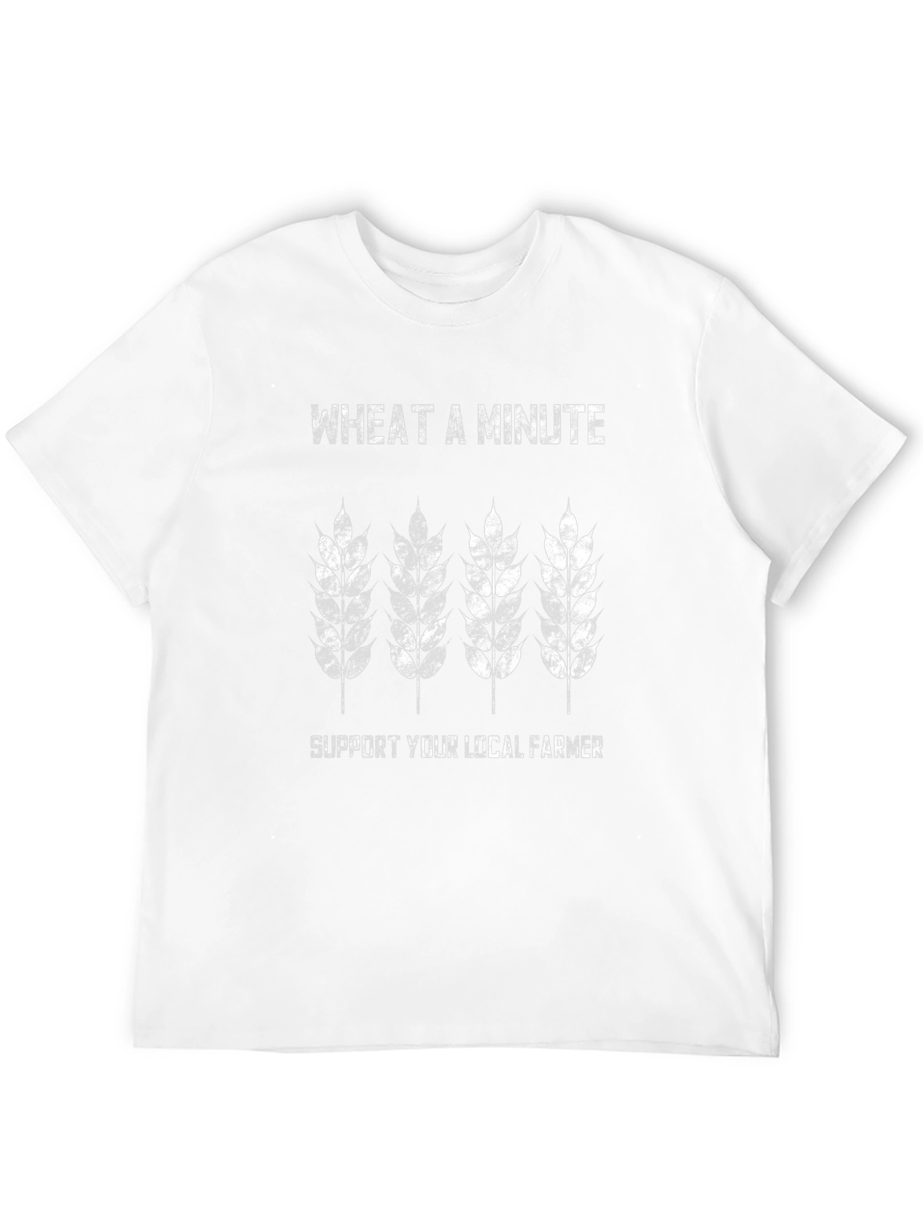 Wheat a Minute Black T-Shirt