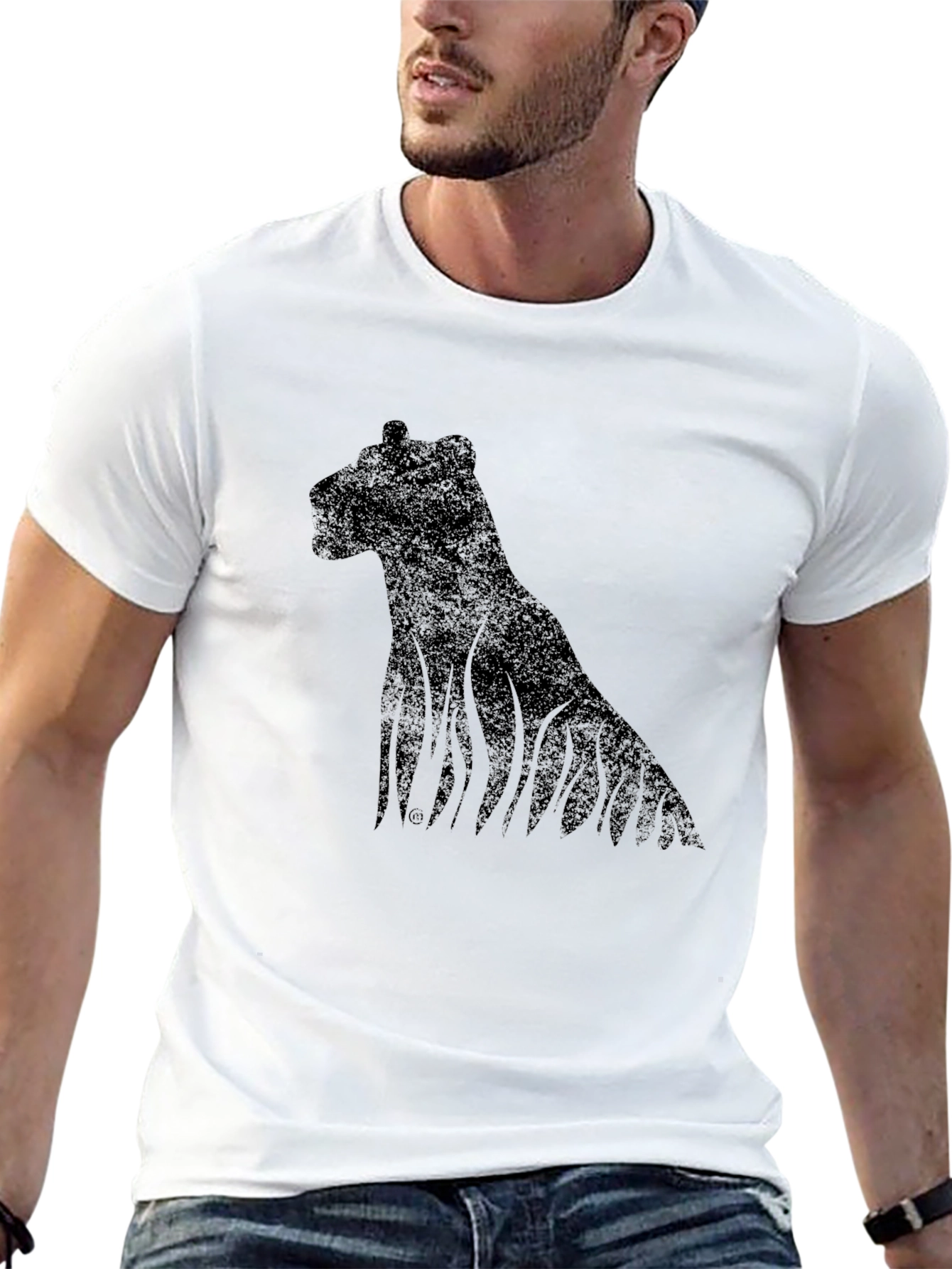 Mens Black Panther Graphic Tee