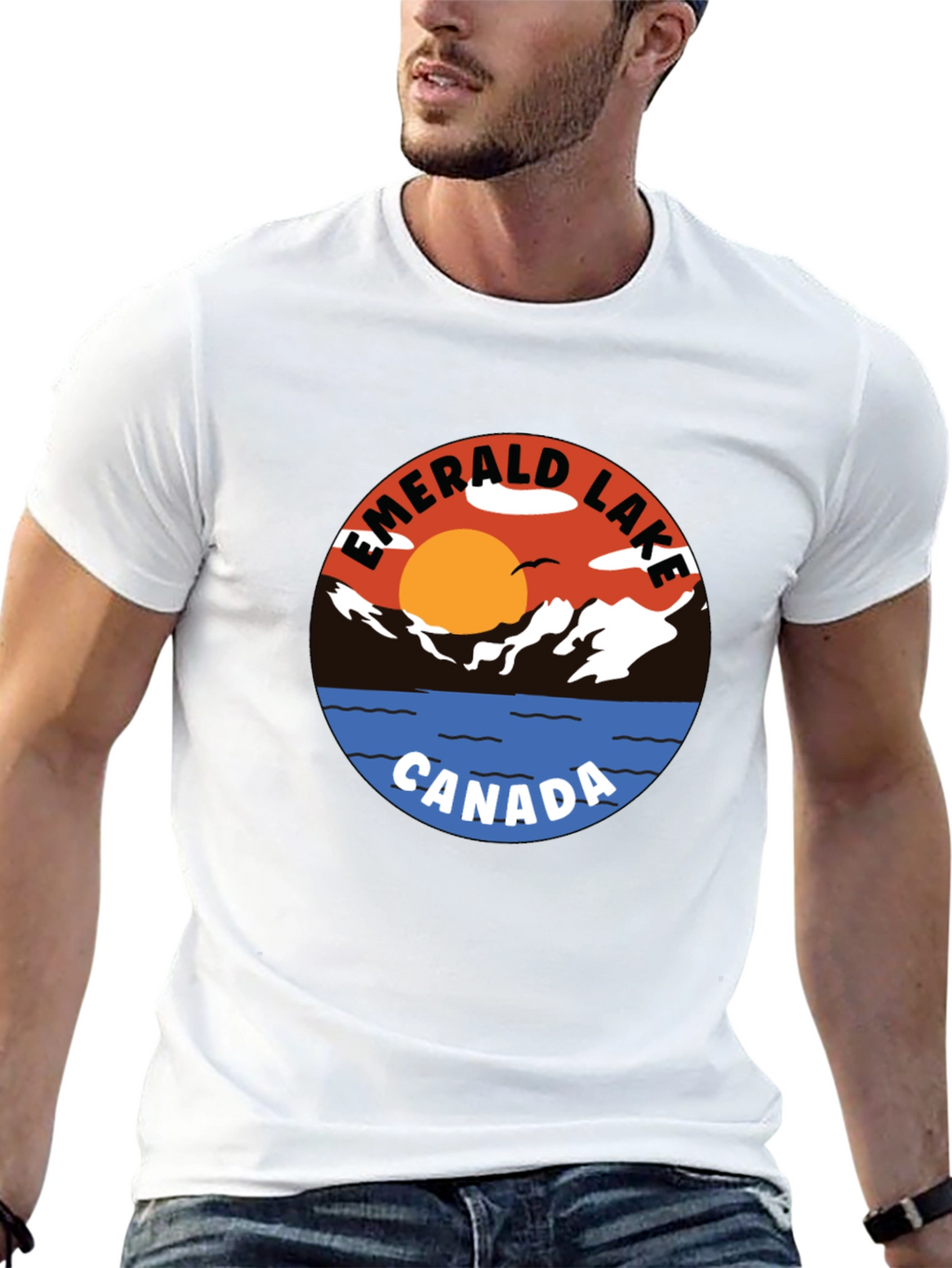 Emerald Lake Canada Graphic Tee