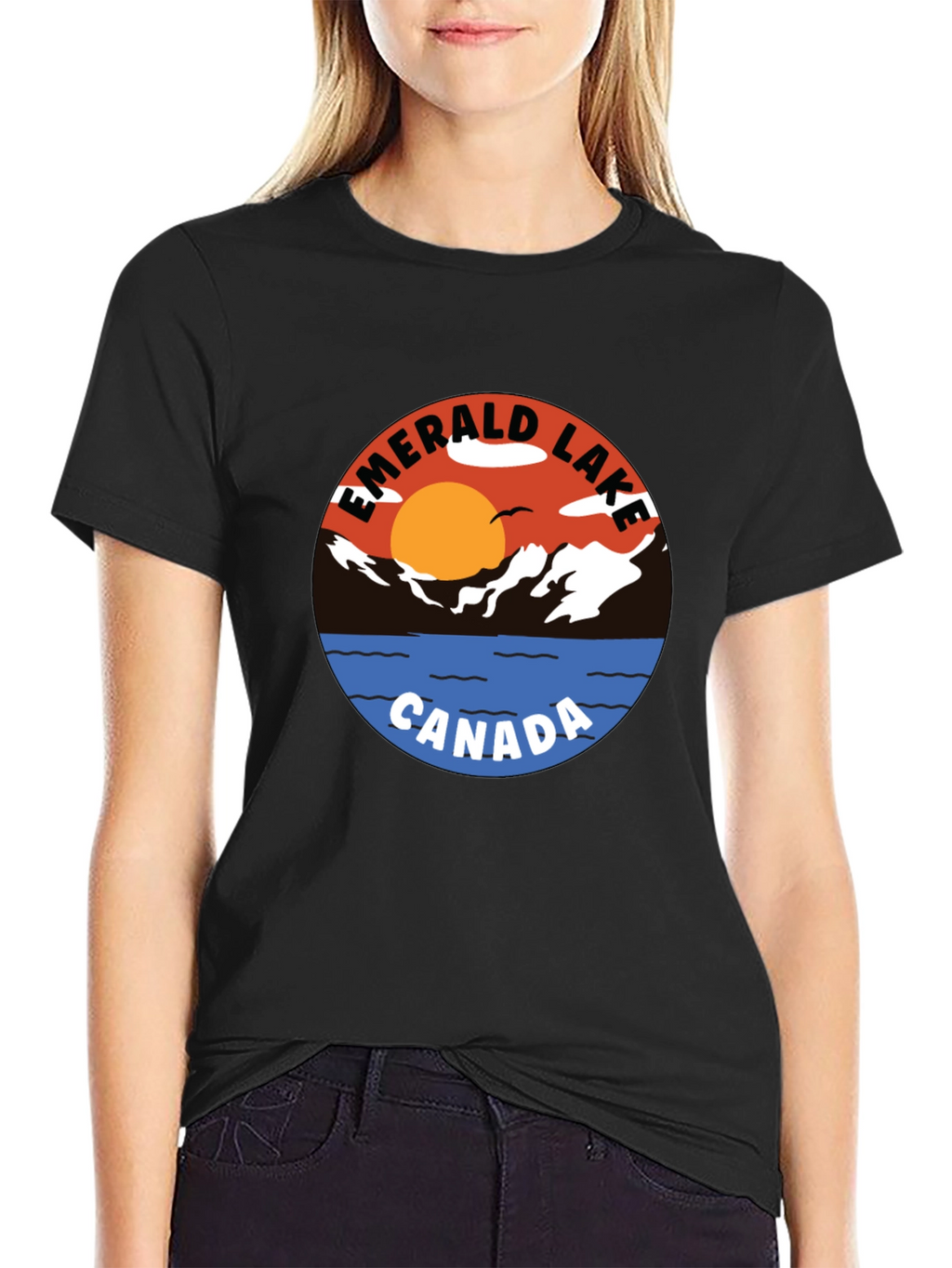 Emerald Lake Canada Graphic Tee