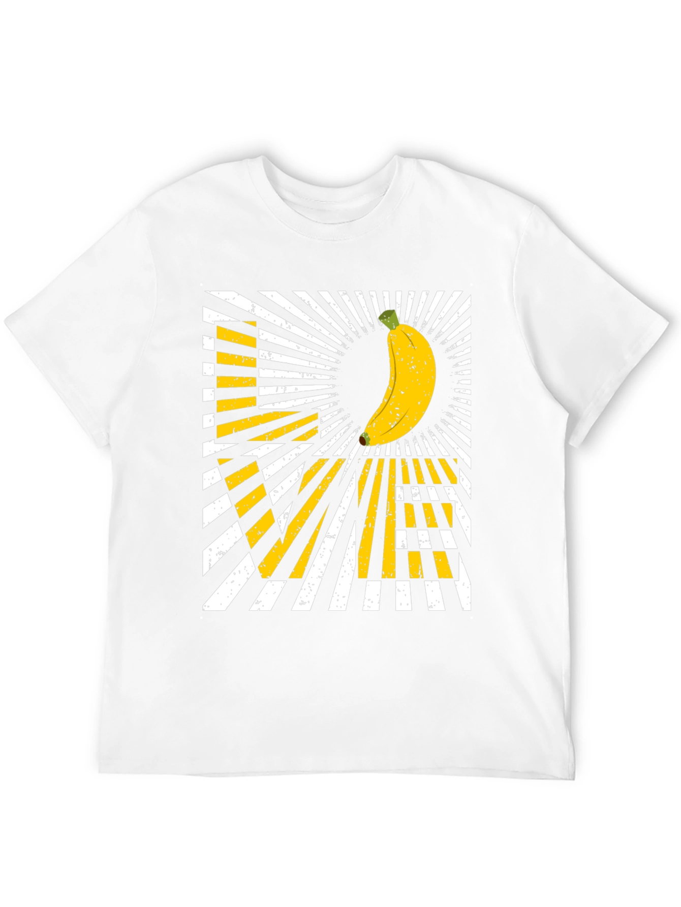 Banana Love Graphic T-Shirt - Mens Black Tee