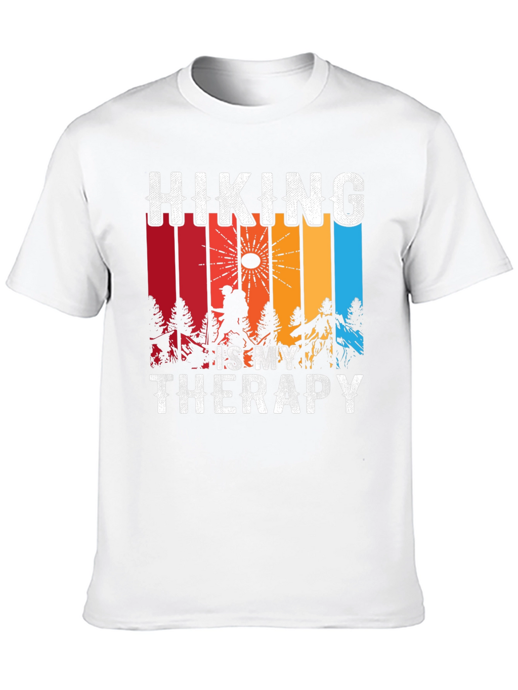 Hiking is My Therapy Graphic Tee