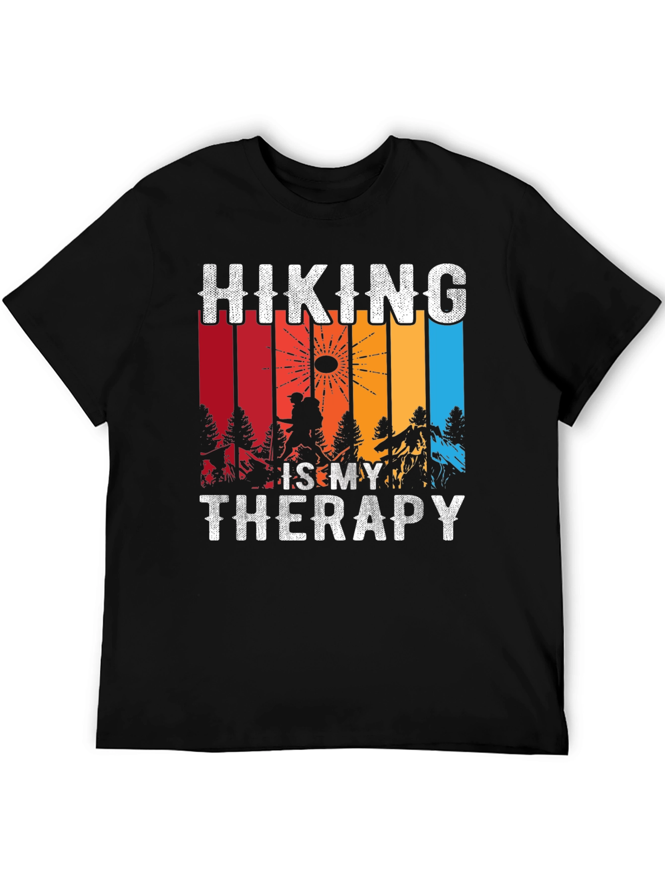 Hiking is My Therapy Graphic Tee