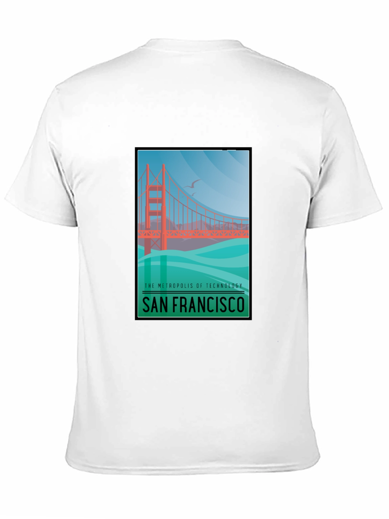San Francisco Bridge Graphic T-Shirt