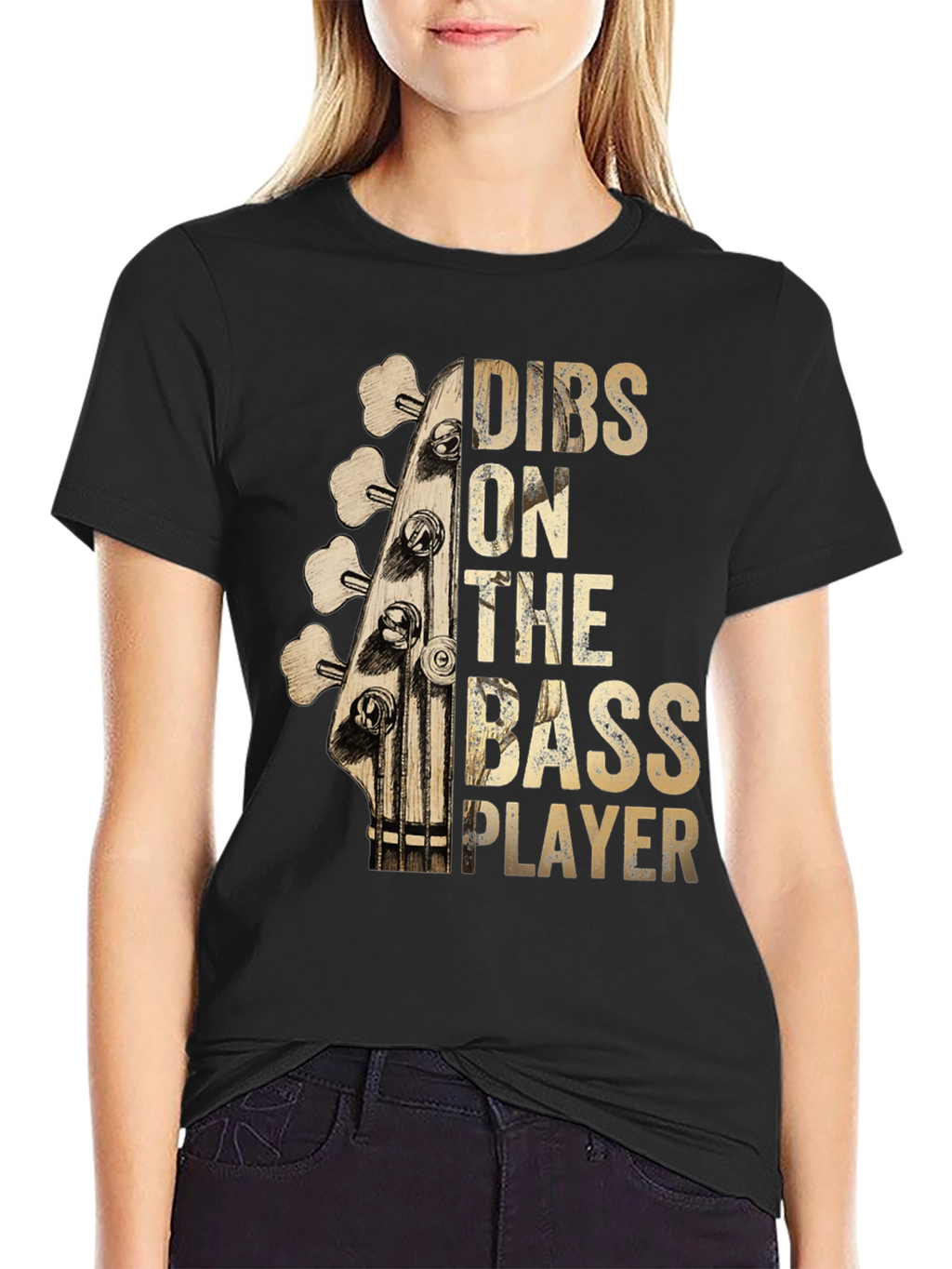 Dibs on The Bass Player Graphic T-Shirt