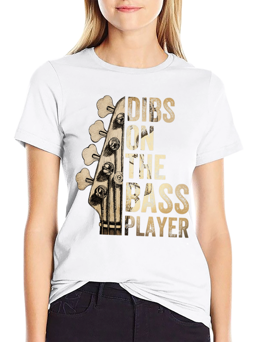 Dibs on The Bass Player Graphic T-Shirt