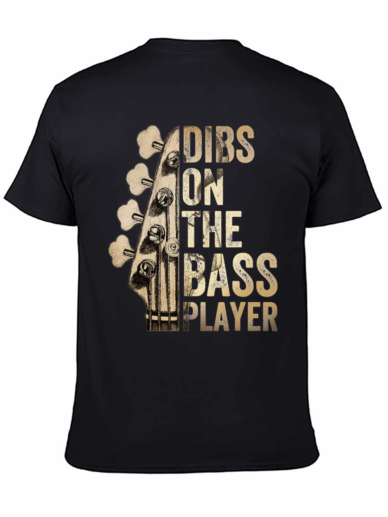 Dibs on The Bass Player Graphic T-Shirt