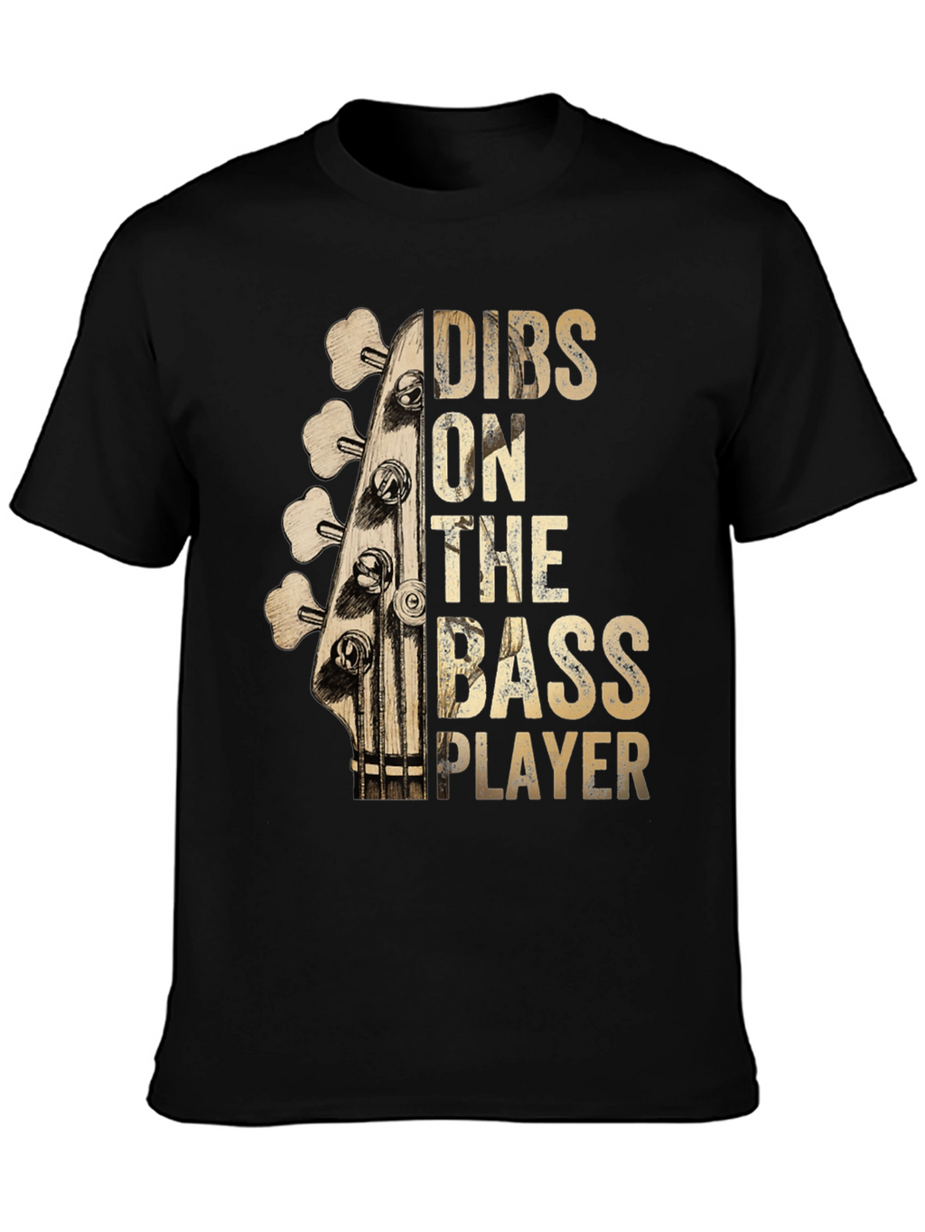 Dibs on The Bass Player Graphic T-Shirt