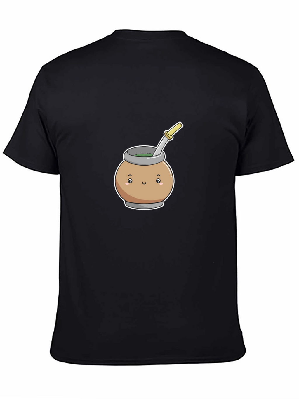 Cute Mate Tea T-Shirt - Black