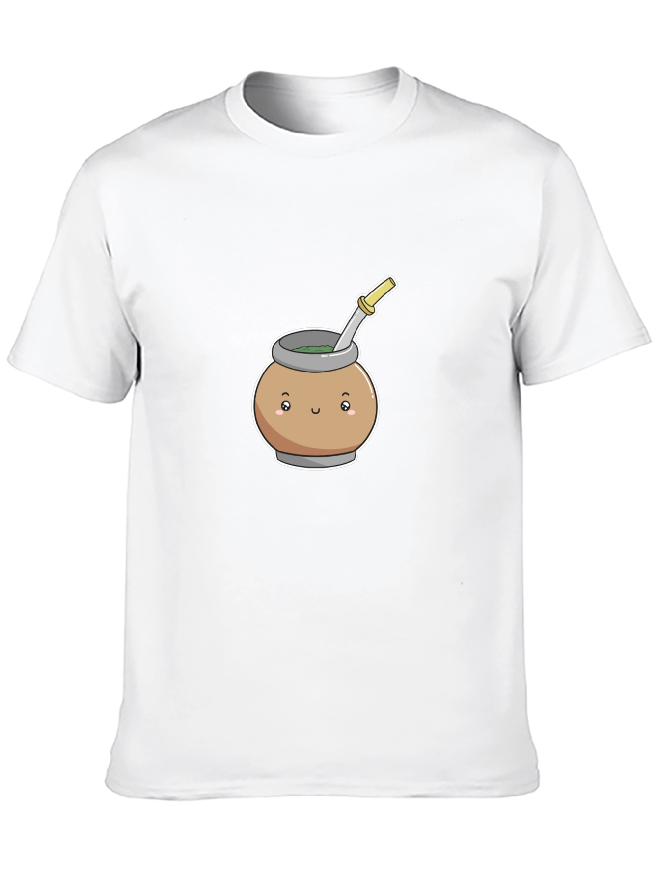 Cute Mate Tea T-Shirt - Black