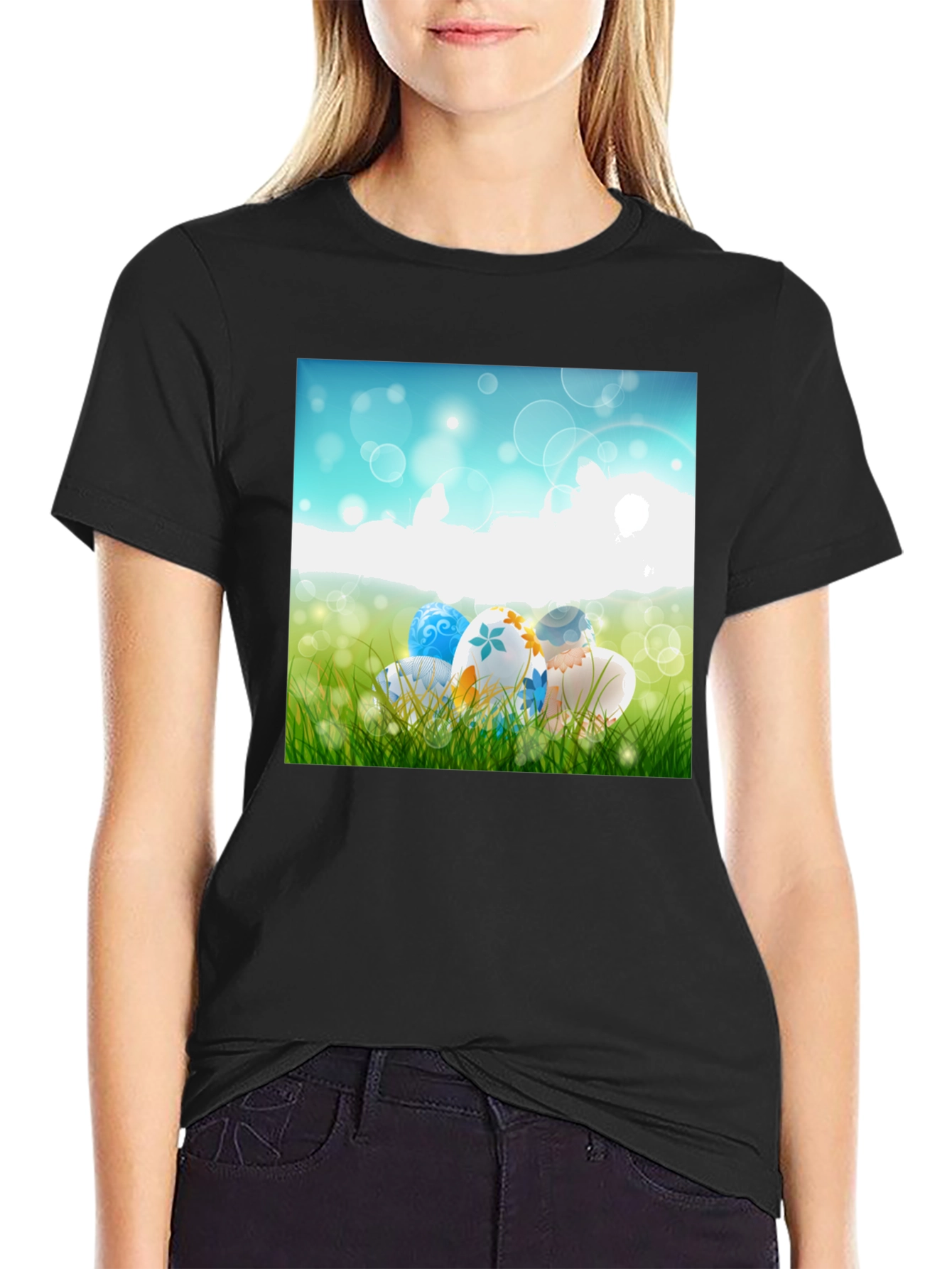 Easter Egg Meadow Graphic Tee