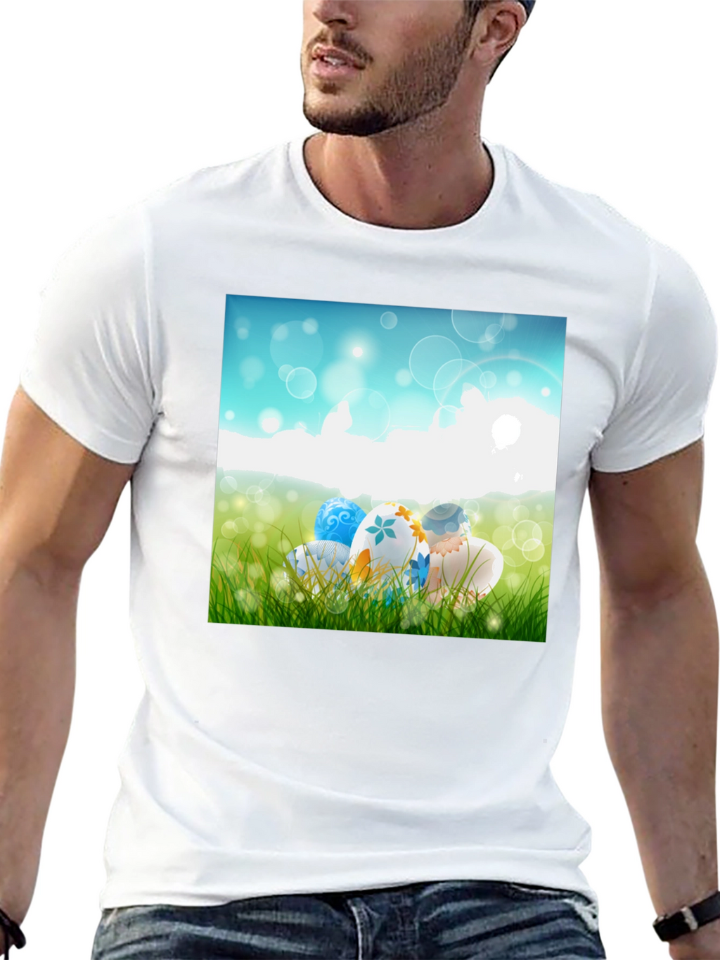 Easter Egg Meadow Graphic Tee