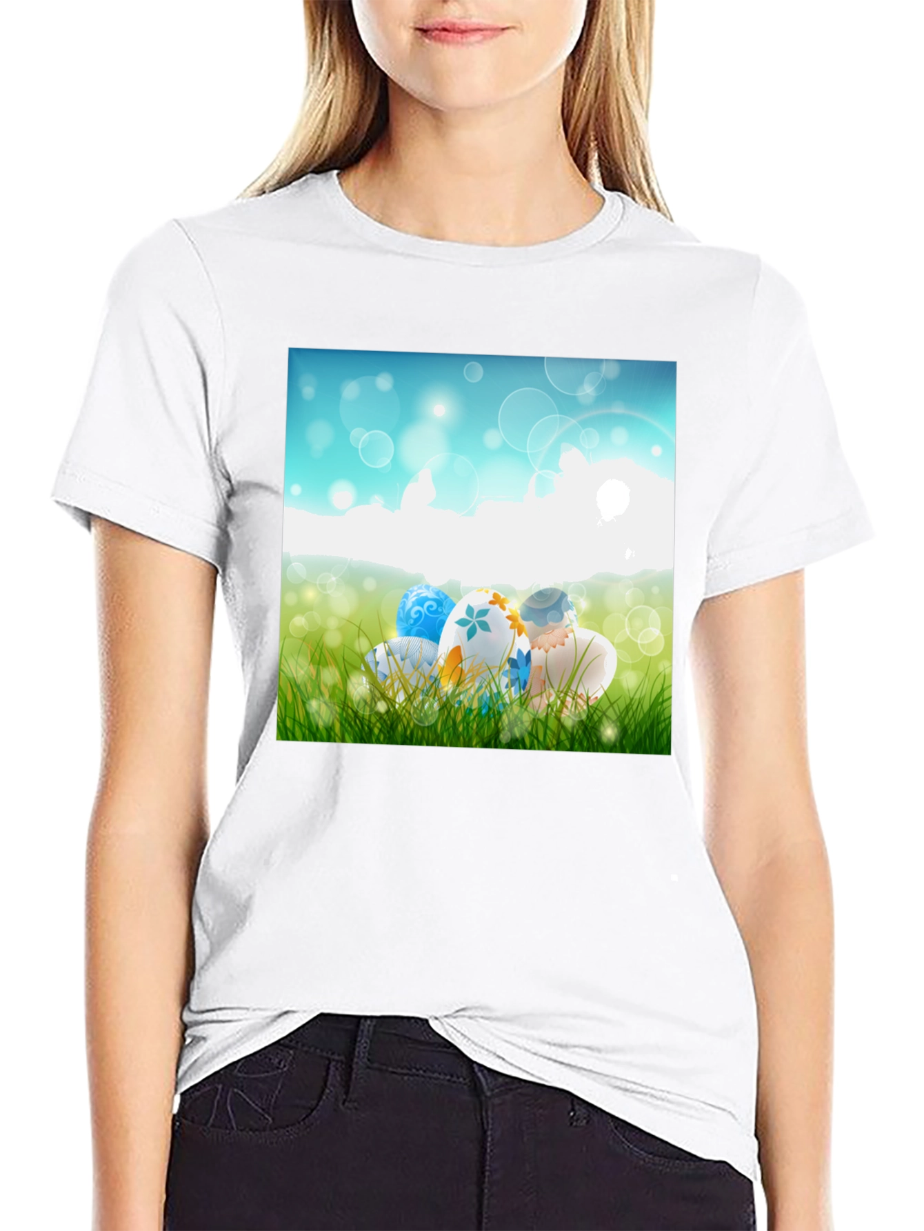 Easter Egg Meadow Graphic Tee