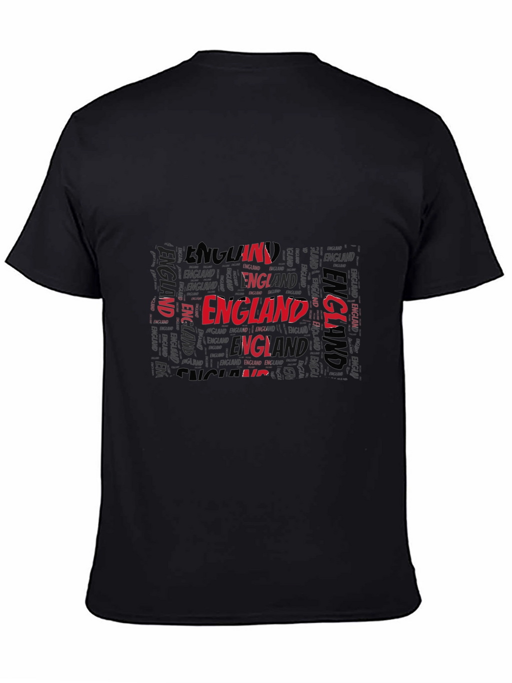 England Typography Mens T-Shirt