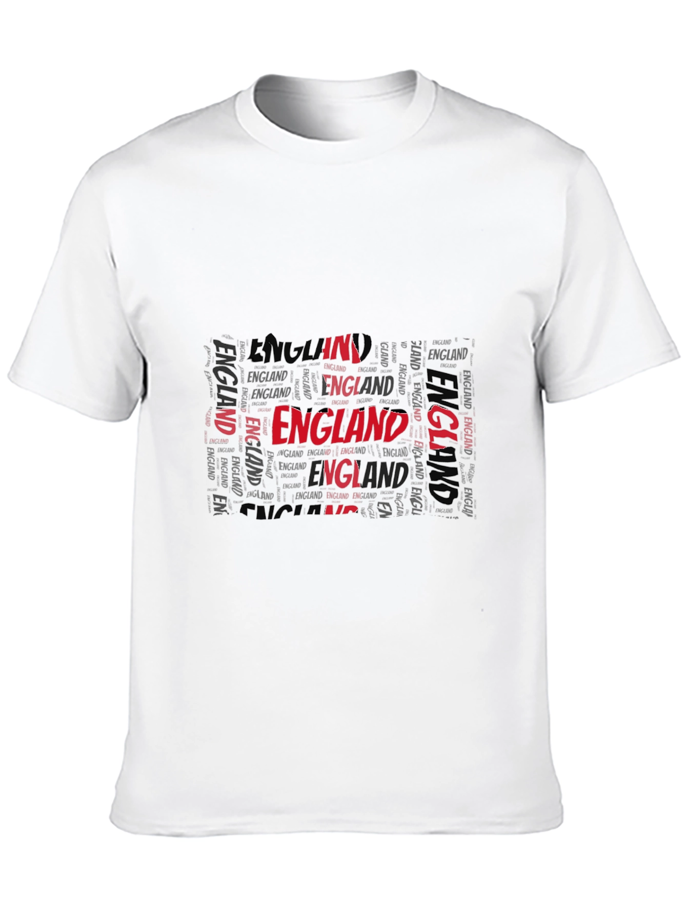 England Typography Mens T-Shirt