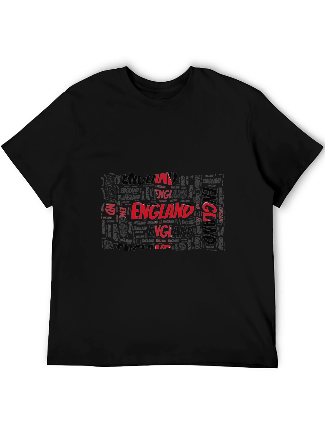 England Typography Mens T-Shirt