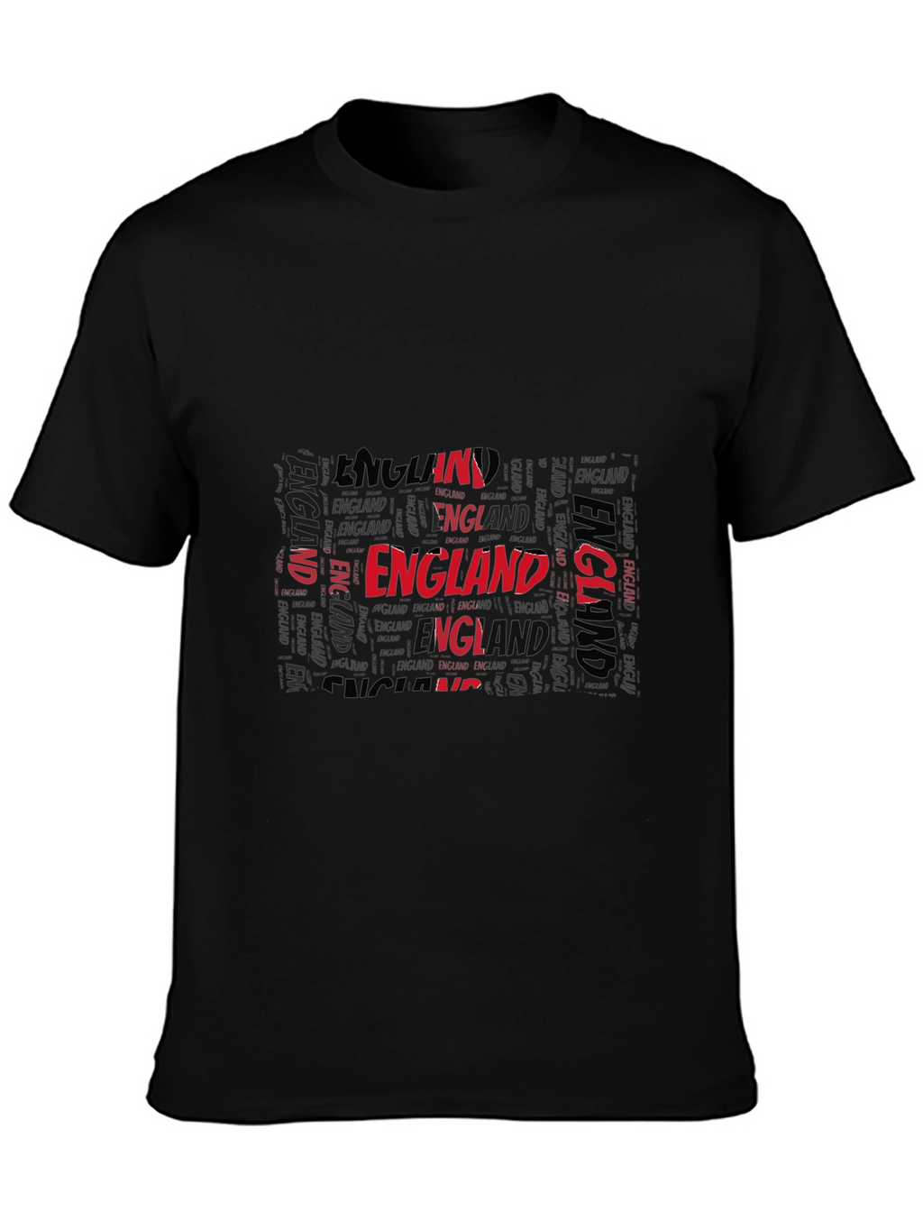 England Typography Mens T-Shirt