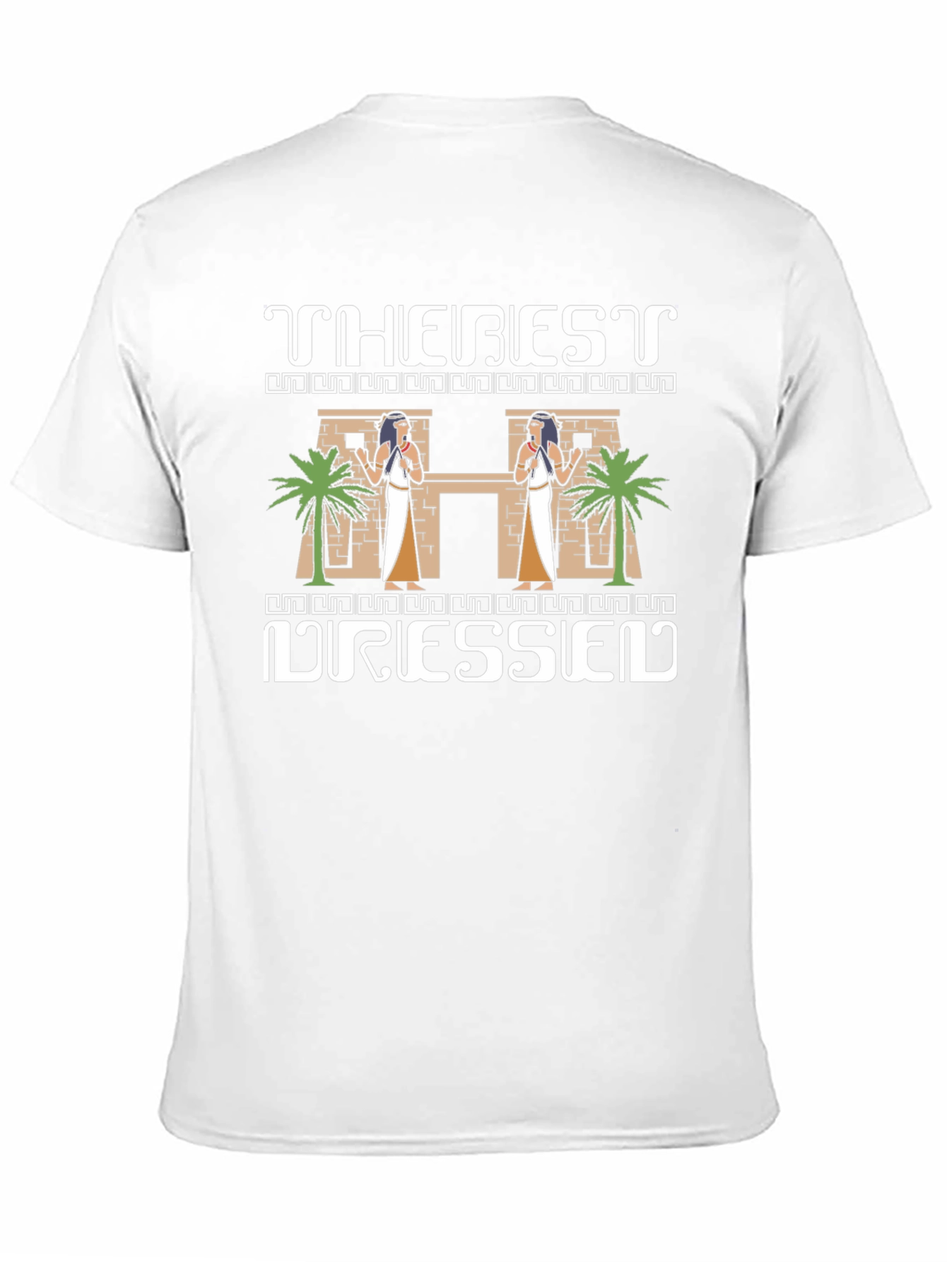 The Best Dressed T-Shirt - Egyptian Theme Black Tee