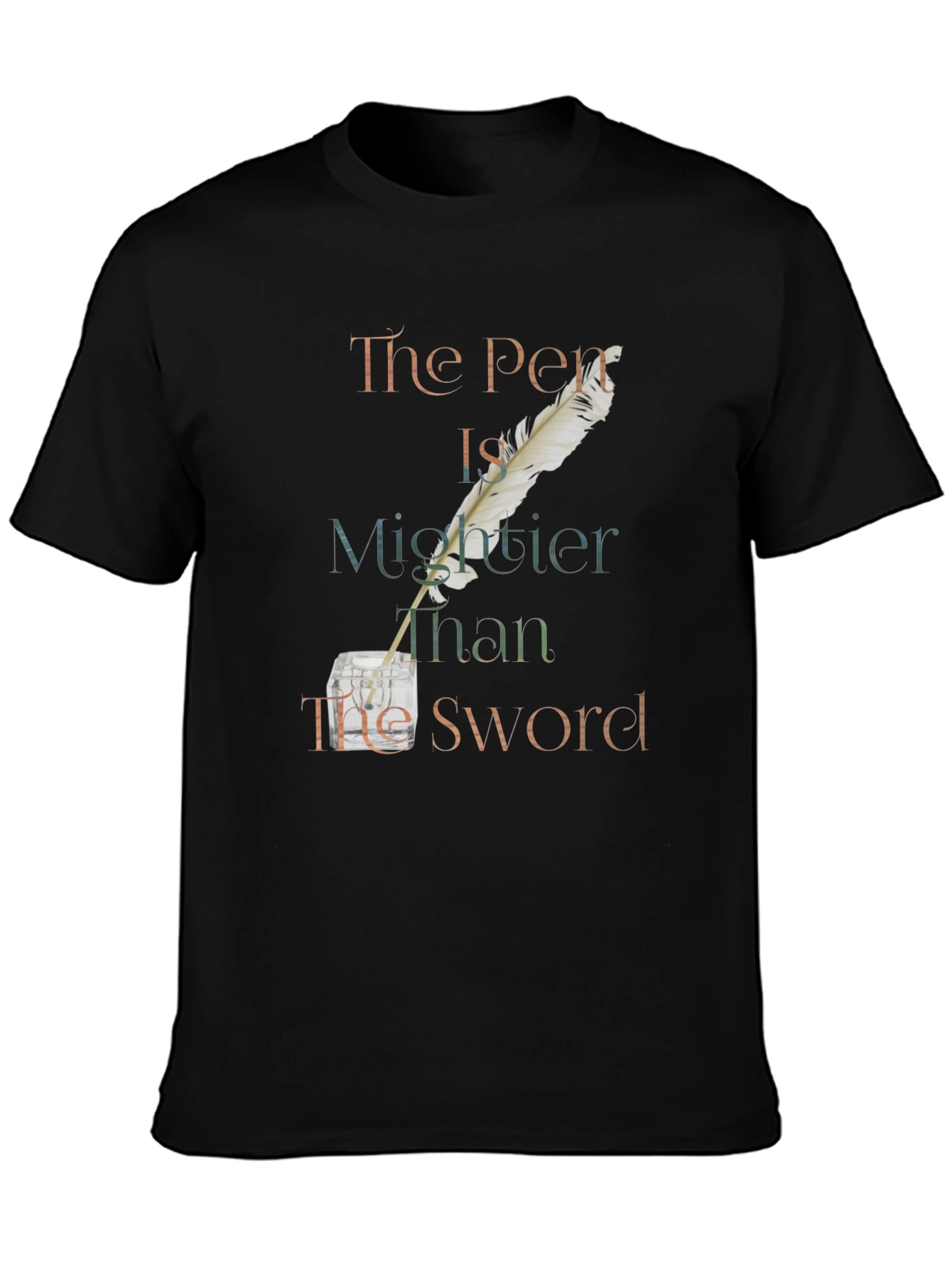 The Pen is Mightier Than The Sword T-Shirt