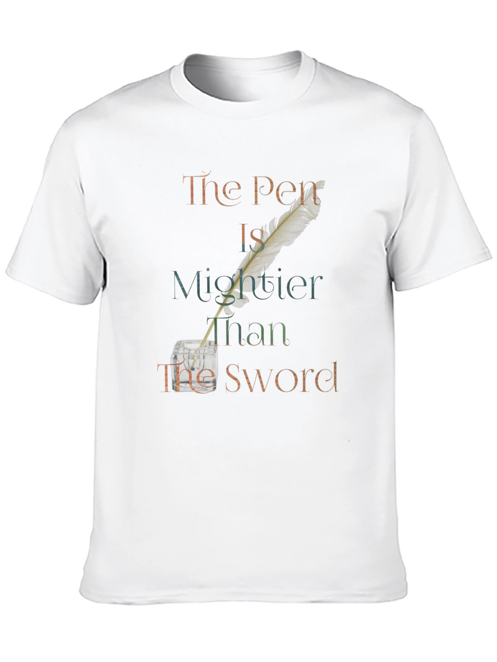 The Pen is Mightier Than The Sword T-Shirt