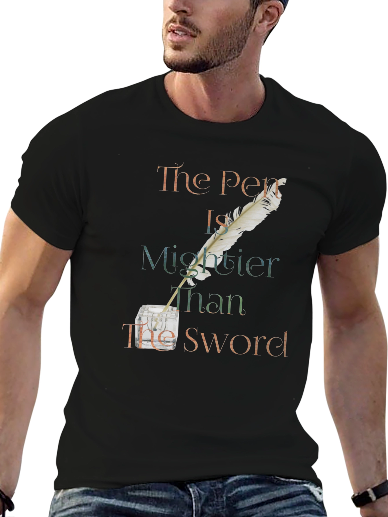 The Pen is Mightier Than The Sword T-Shirt