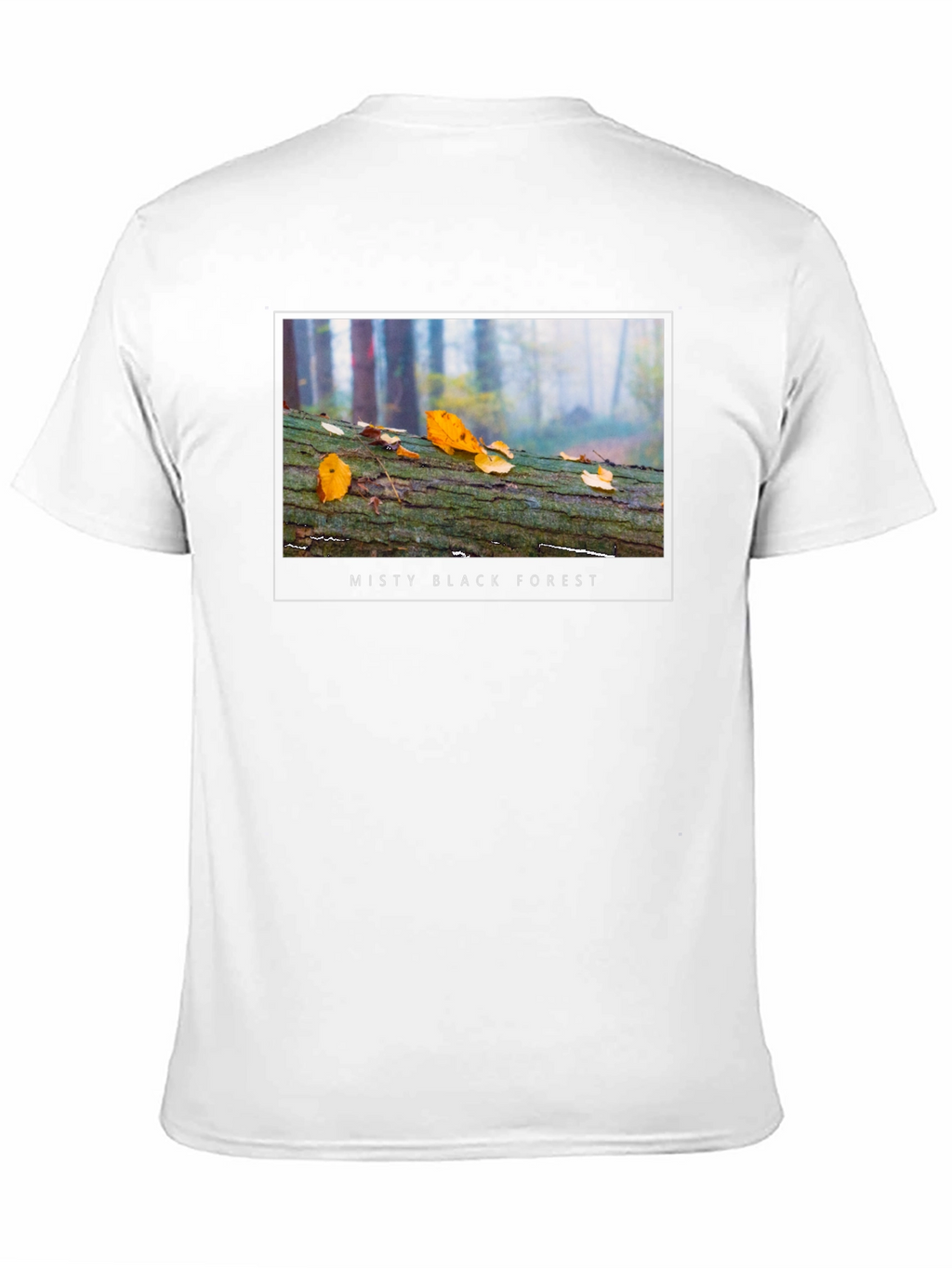 Misty Black Forest T-Shirt - Nature Inspired Tee