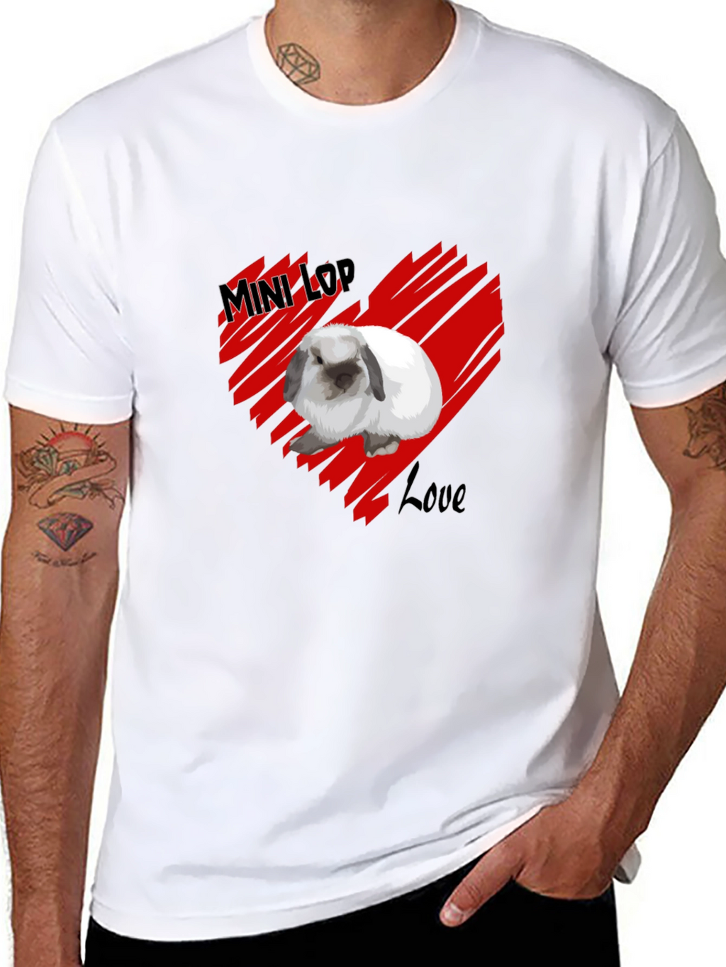 Mini Lop Love T-Shirt