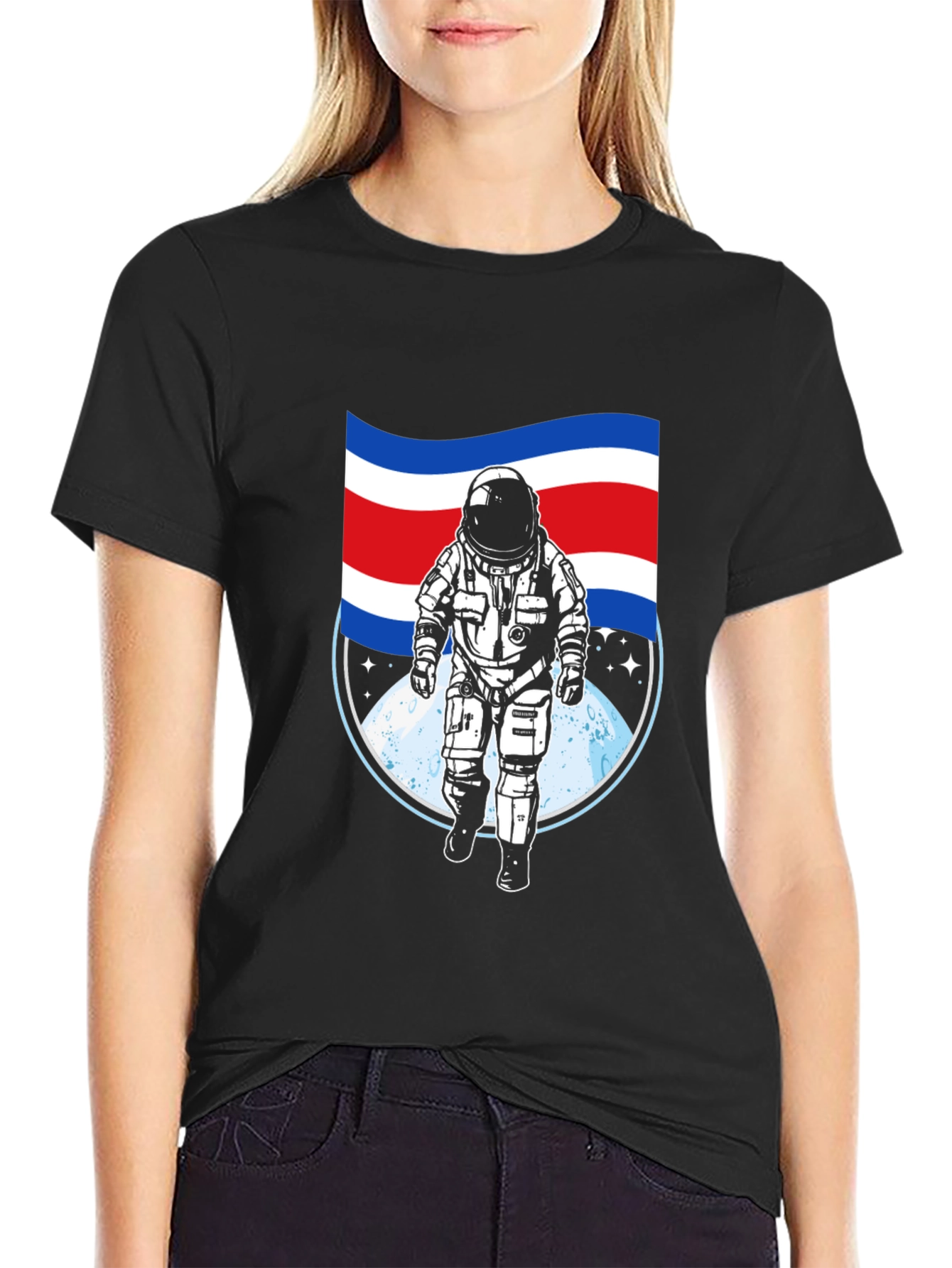 Costa Rica Astronaut T-Shirt