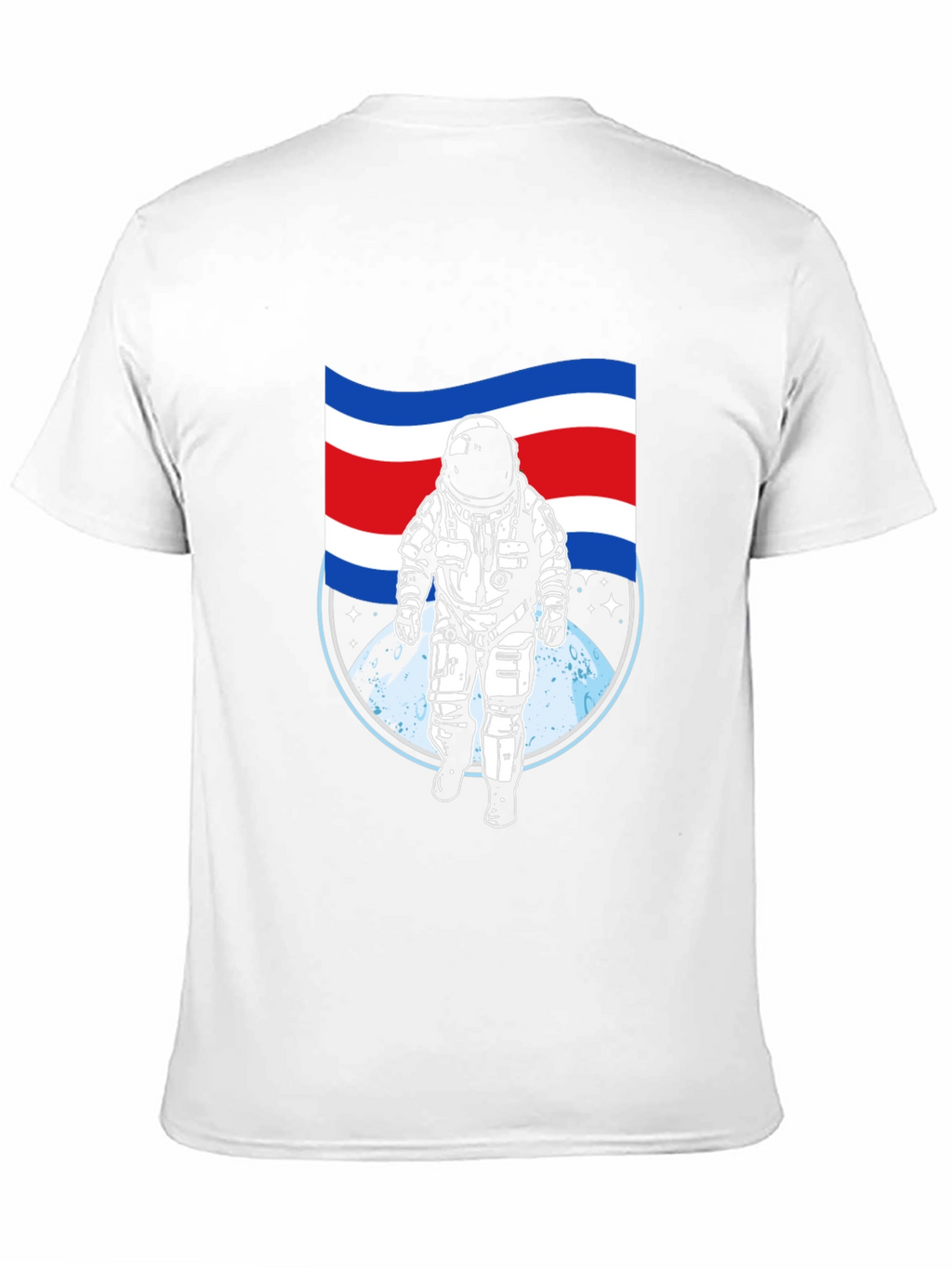 Costa Rica Astronaut T-Shirt
