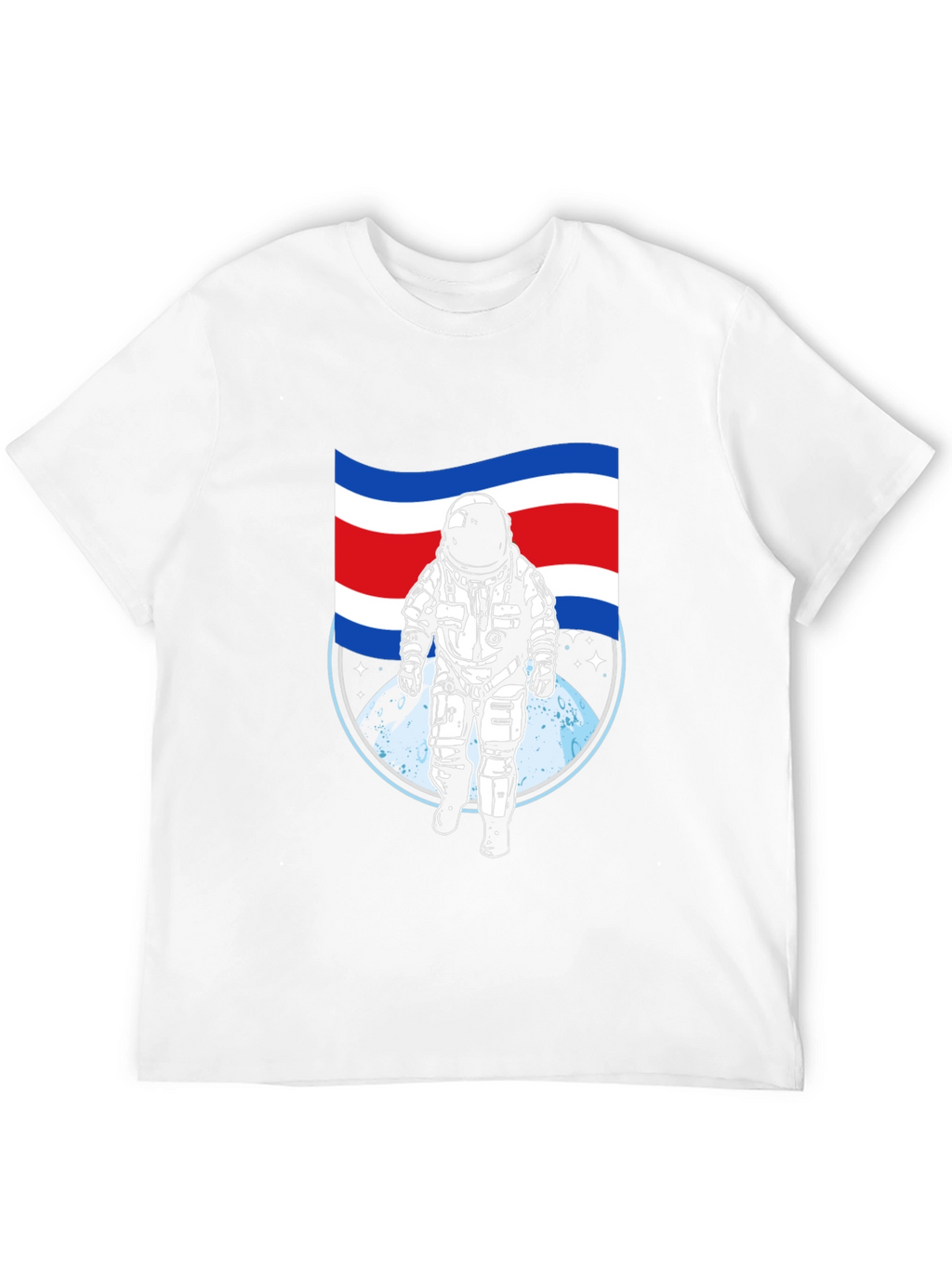 Costa Rica Astronaut T-Shirt