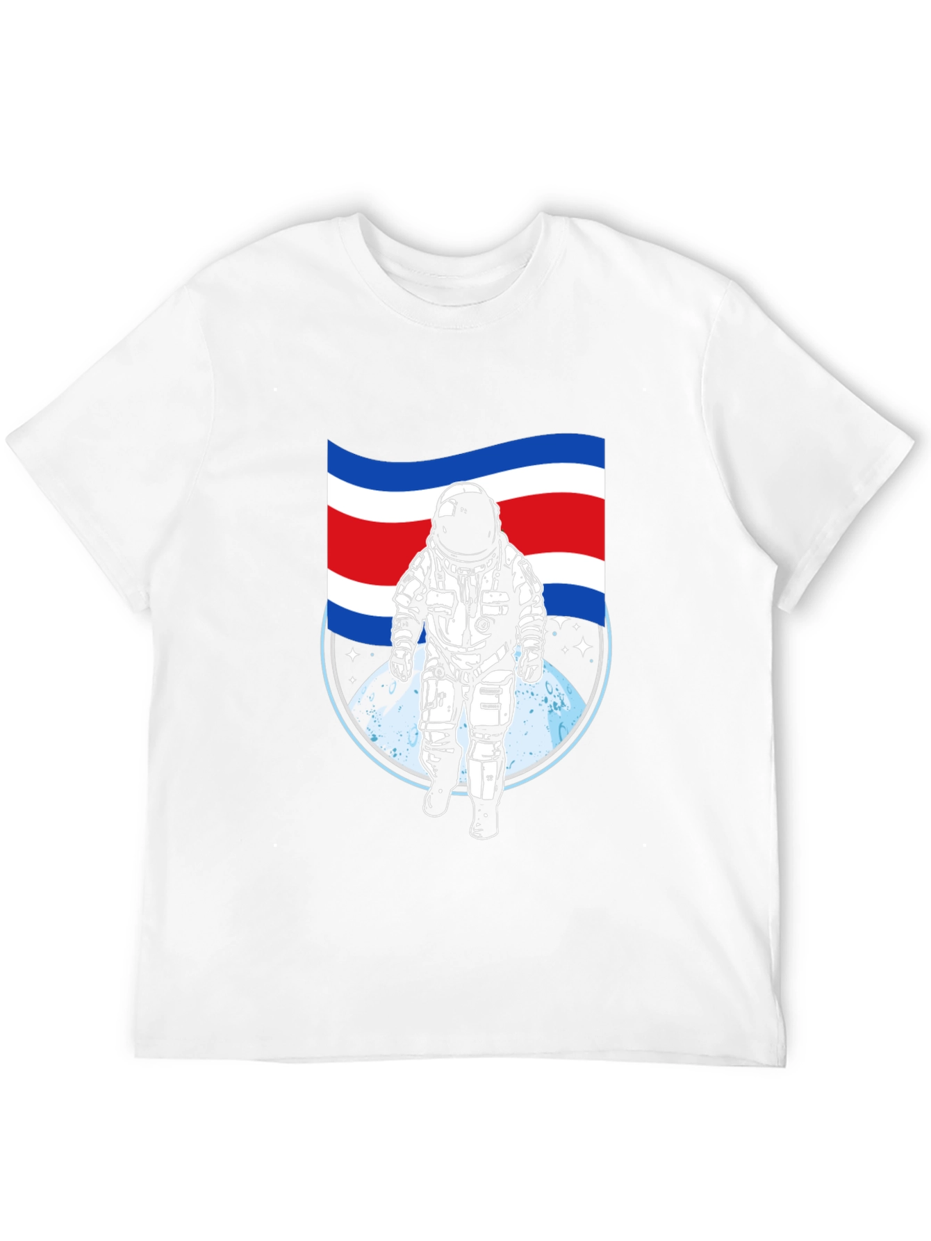 Costa Rica Astronaut T-Shirt