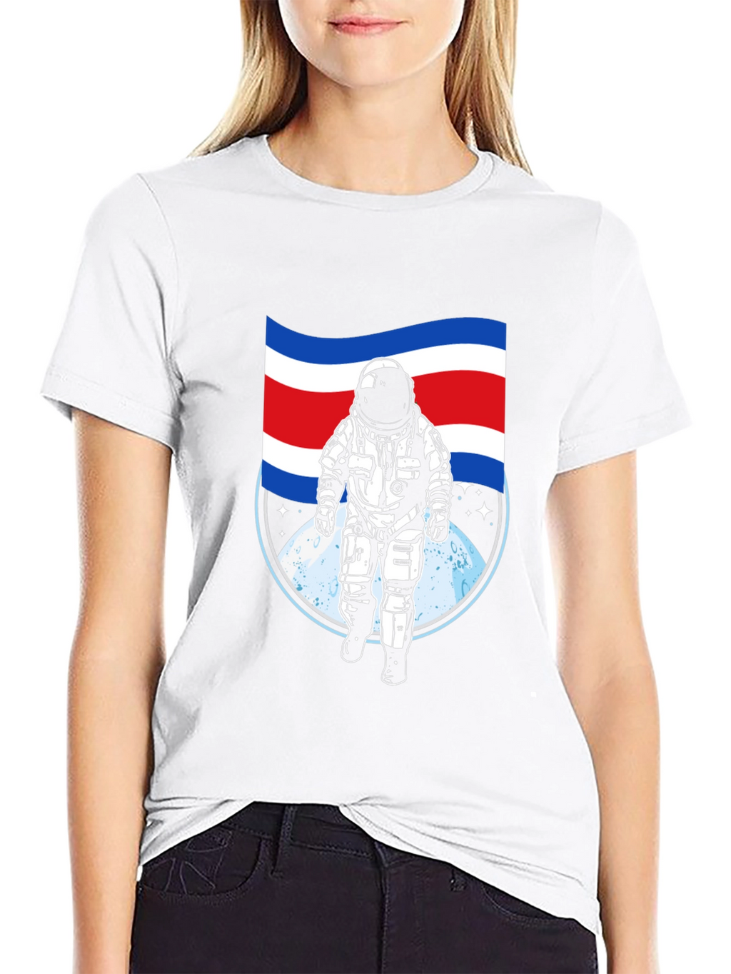 Costa Rica Astronaut T-Shirt