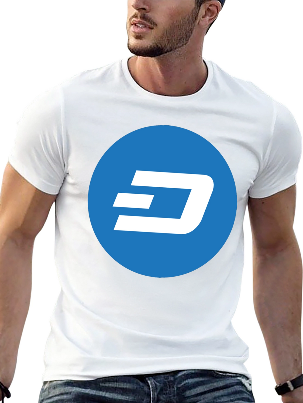 Dash Crypto Logo T-Shirt - Modern Style