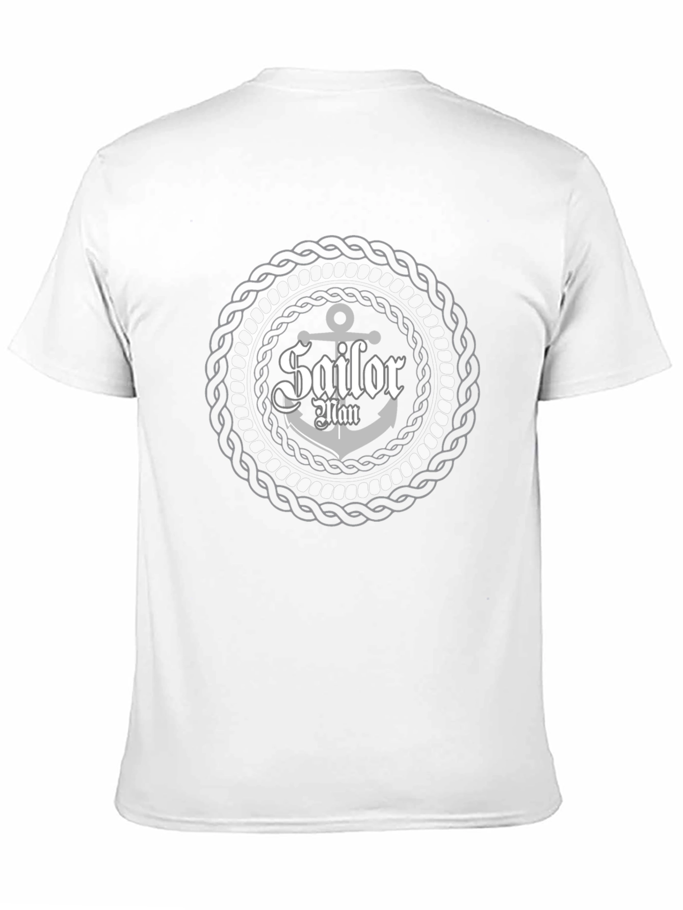 Sailor Man Anchor T-Shirt - Nautical Style