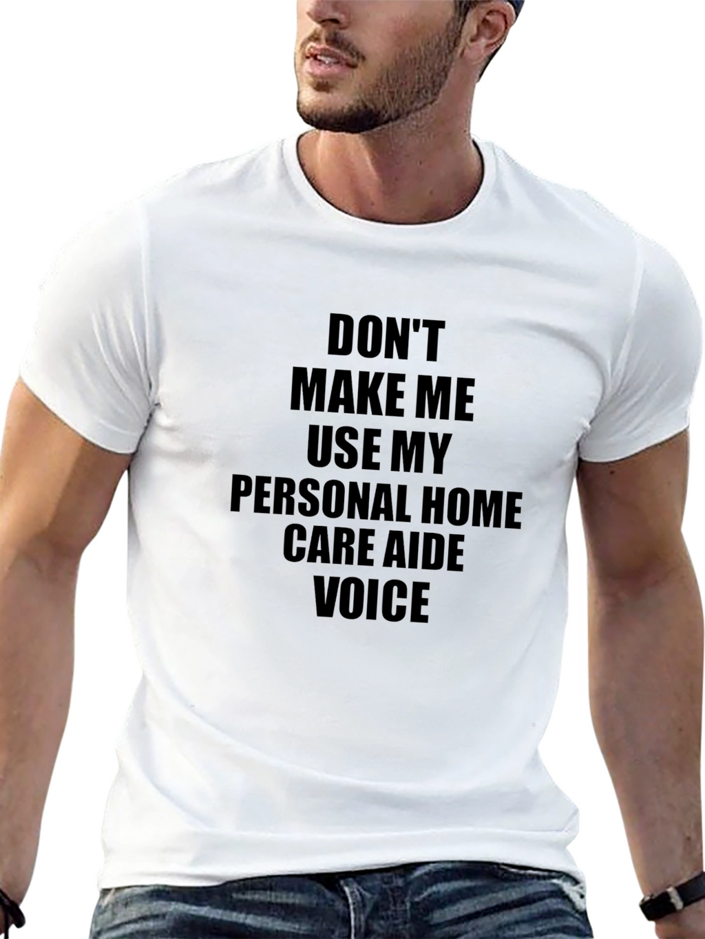 Home Care Aide Voice T-Shirt - Funny Caregiver Tee