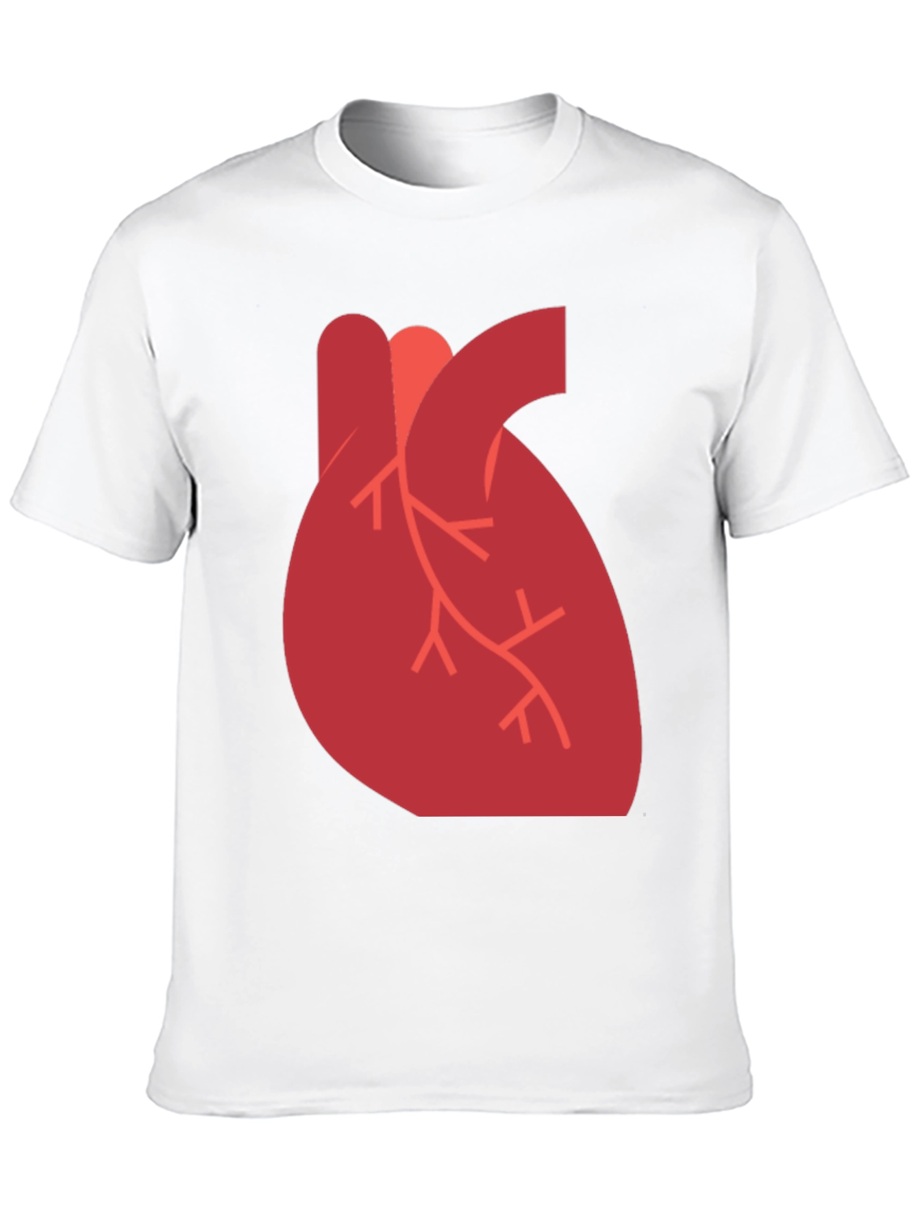 Anatomical Heart Graphic Black T-Shirt