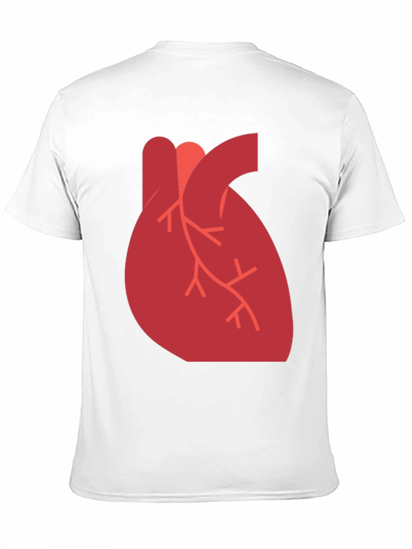 Anatomical Heart Graphic Black T-Shirt